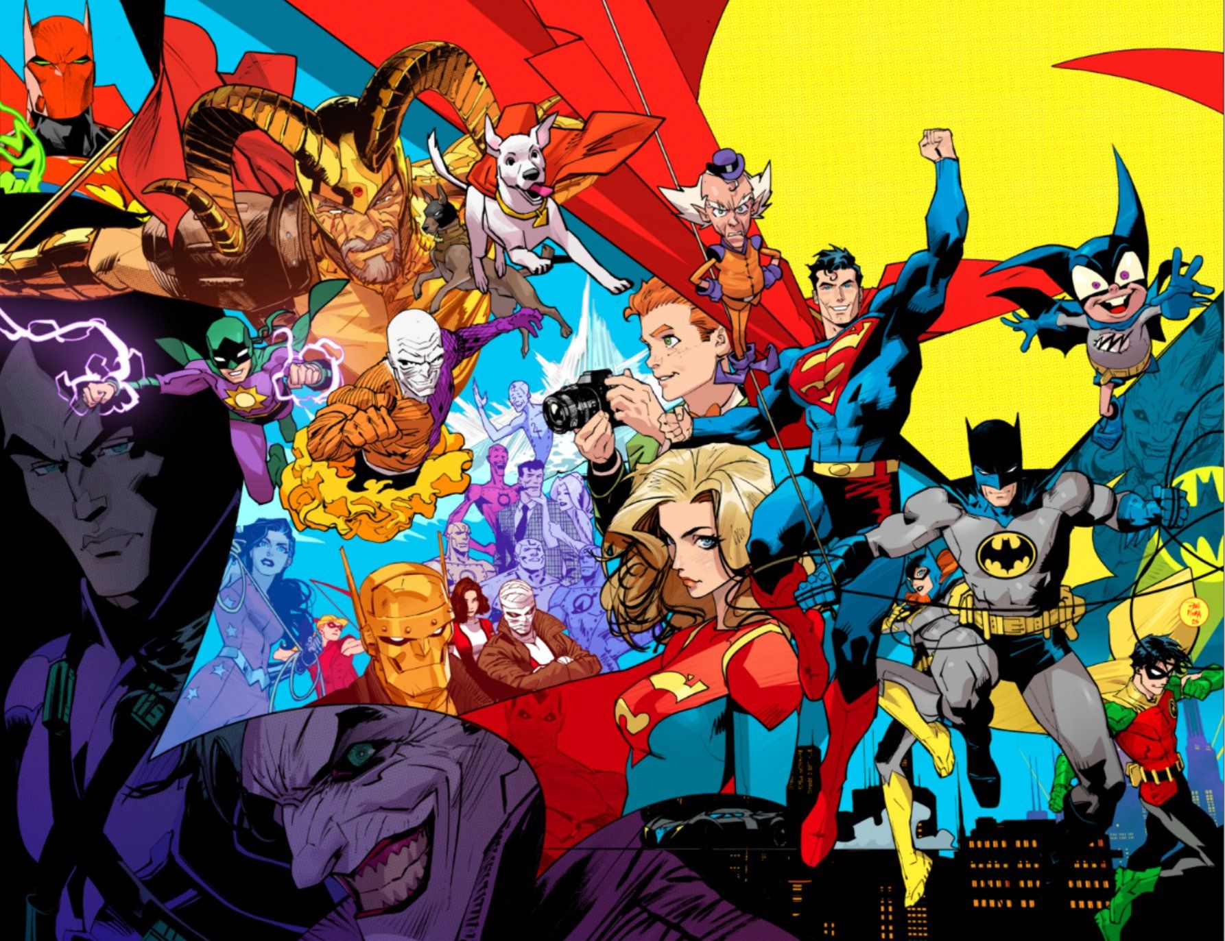 DC,DC漫画,美漫,漫画,动漫,超级英雄,超人,蝙蝠侠,正义联盟,绘画