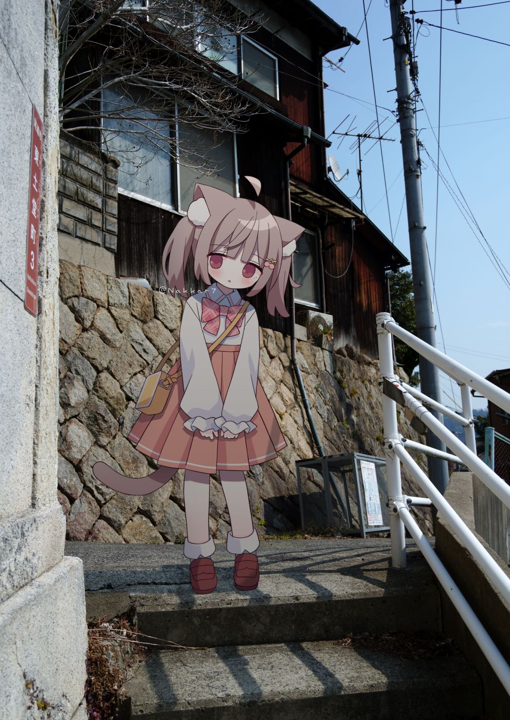 pixiv,猫娘,二次元,绘画,壁纸,美少女