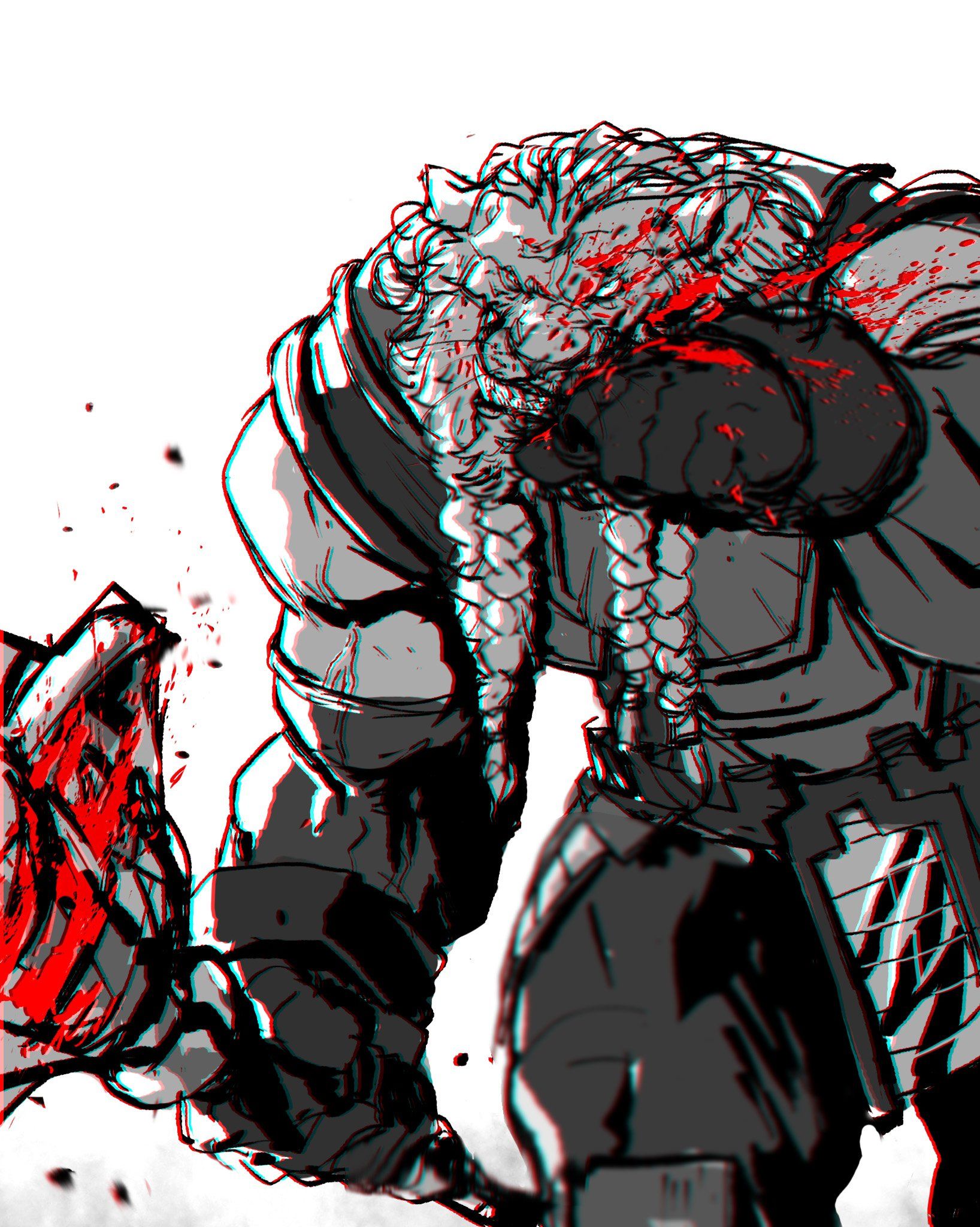 IMAGE,image漫画,无敌少侠,狂战兽,战兽,动漫壁纸,动漫美图,美图,壁纸,绘画,插画,推特,画师,画师推荐,超级英雄,美漫