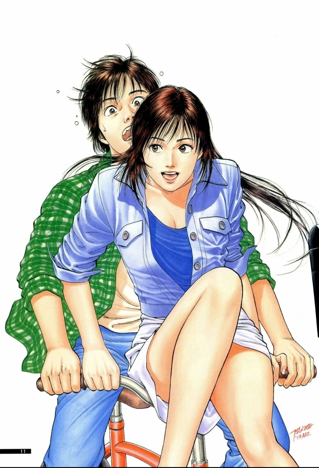 北条司,原画,城市猎人,猫眼三姐妹