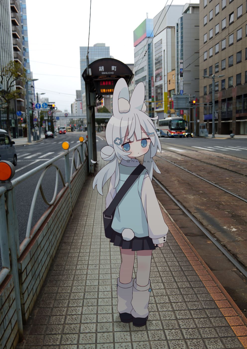 pixiv,猫娘,二次元,绘画,壁纸,美少女