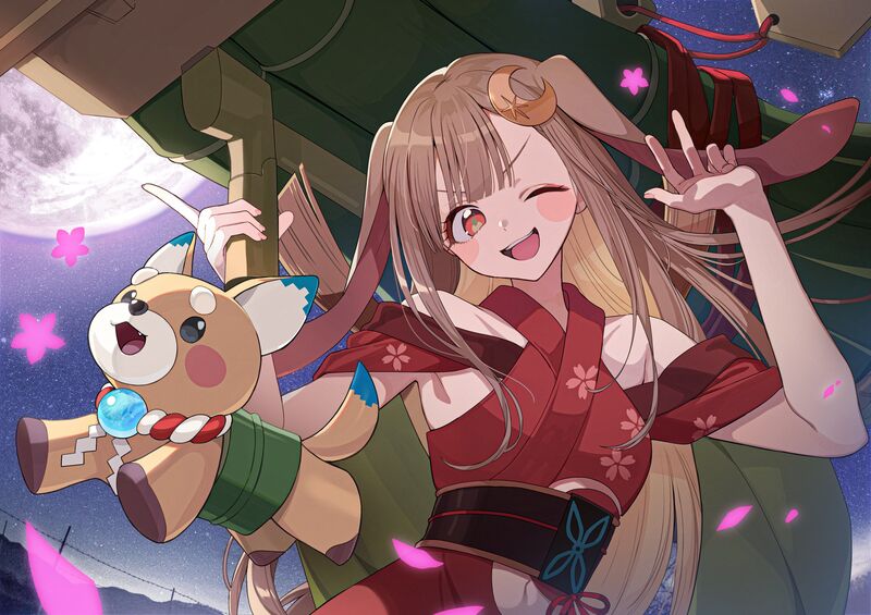 超时空辉夜姬!| 壁纸