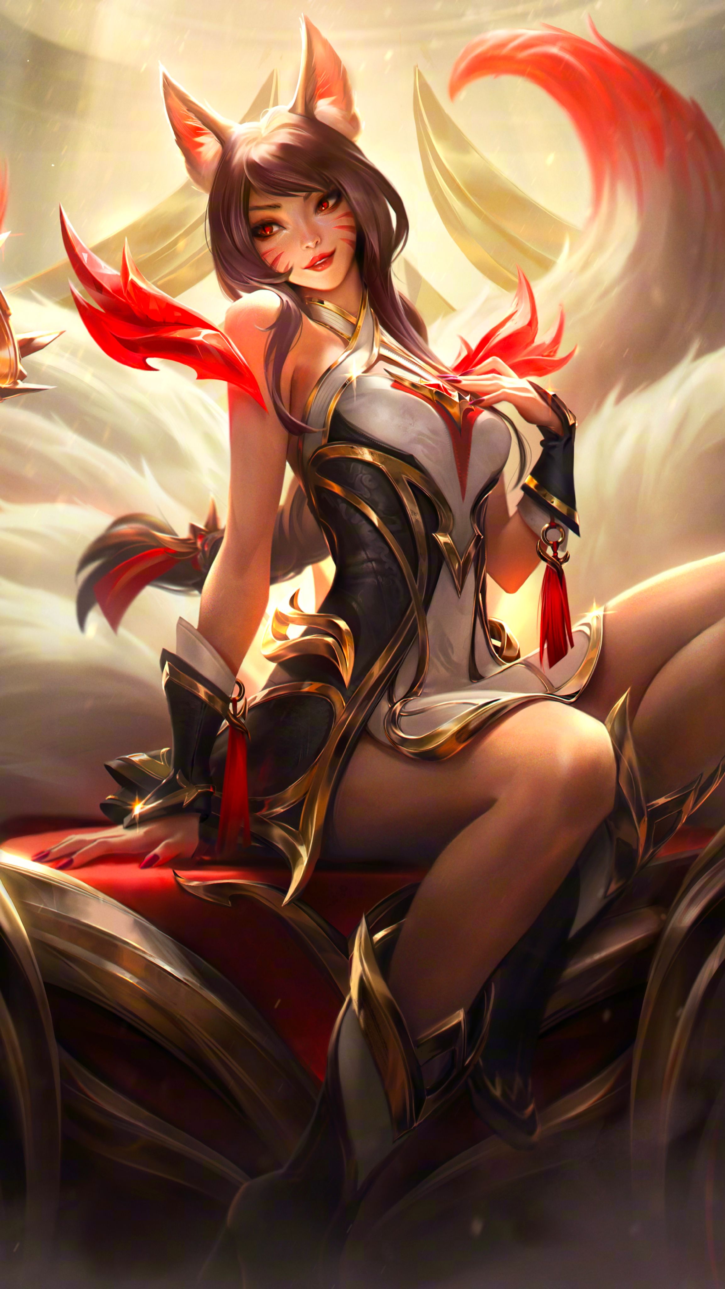 英雄联盟,电子竞技,阿狸,壁纸,原画