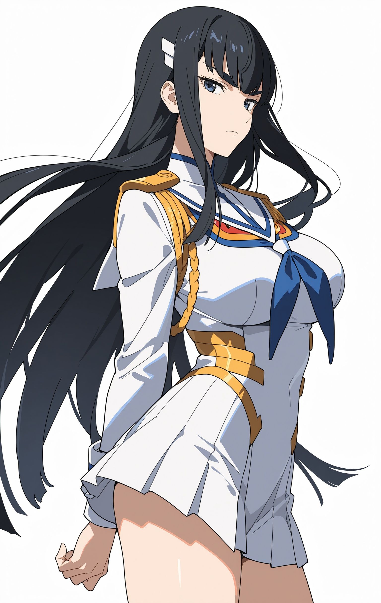 鬼龙院皐月,AI绘图,斩服少女