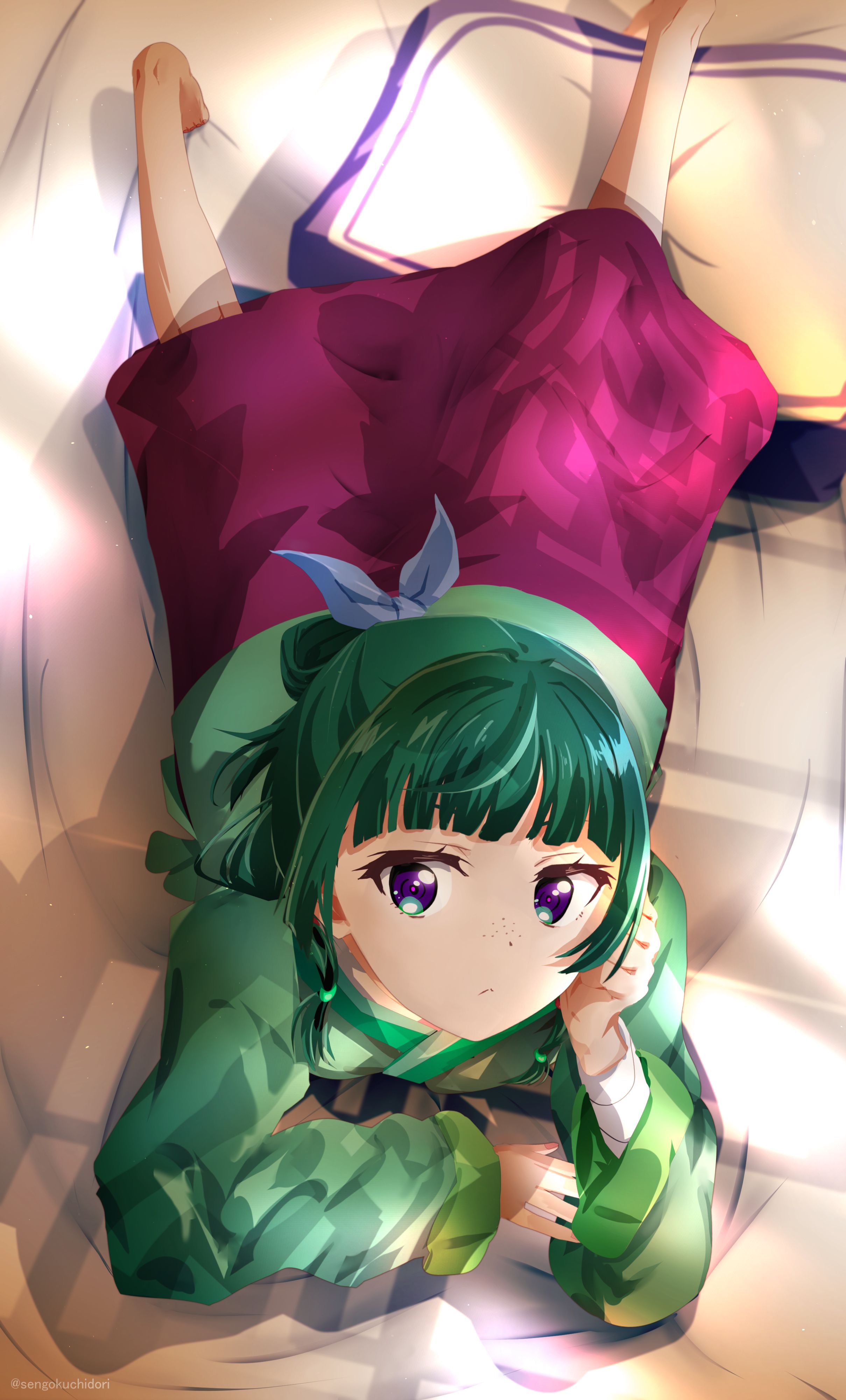 药屋少女的呢喃,药师少女的独语,猫猫,动漫壁纸,动漫美图,美图,壁纸,绘画,插画,推特,画师推荐,二次元美图