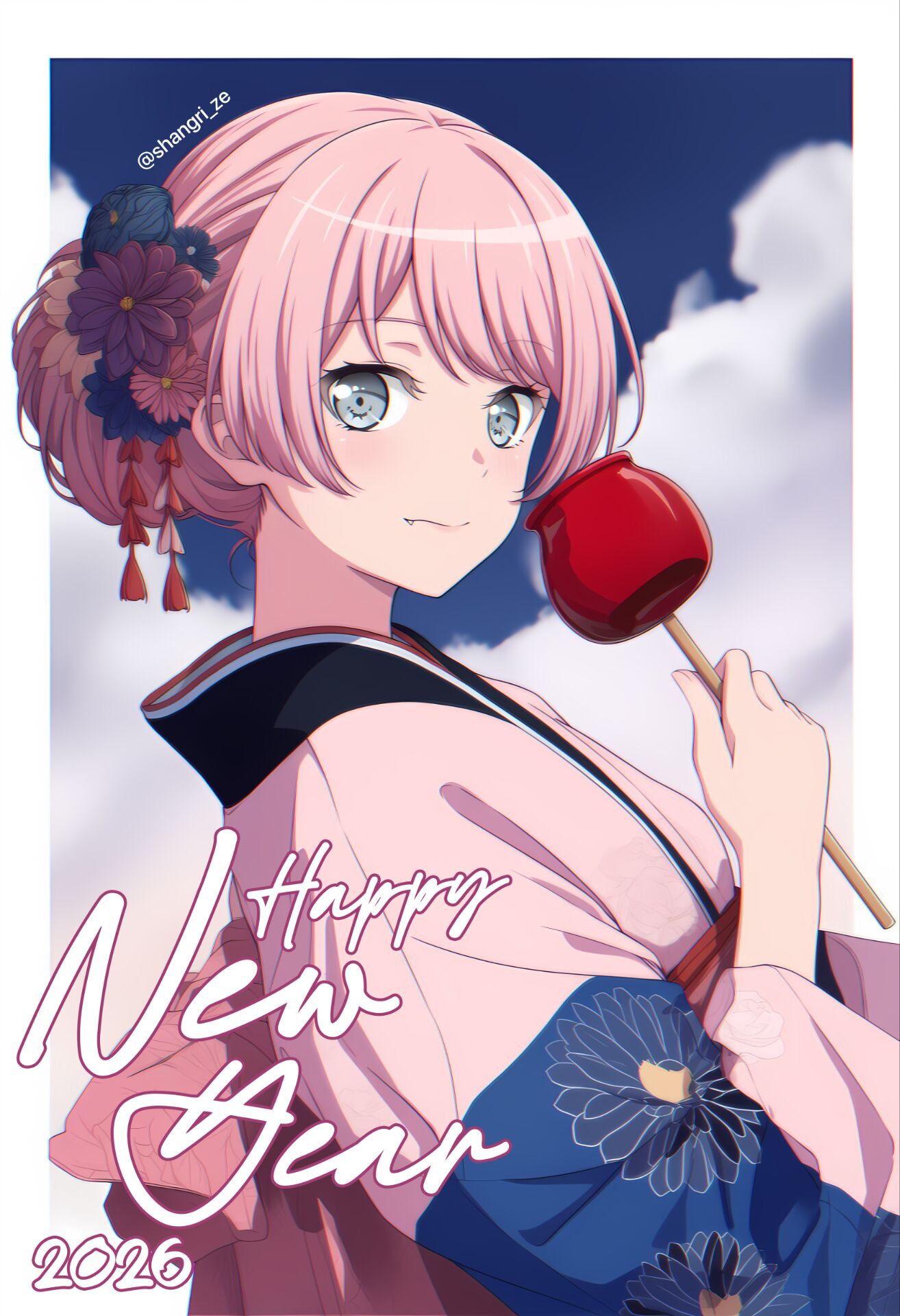 千早爱音,粉色奶龙,奶龙