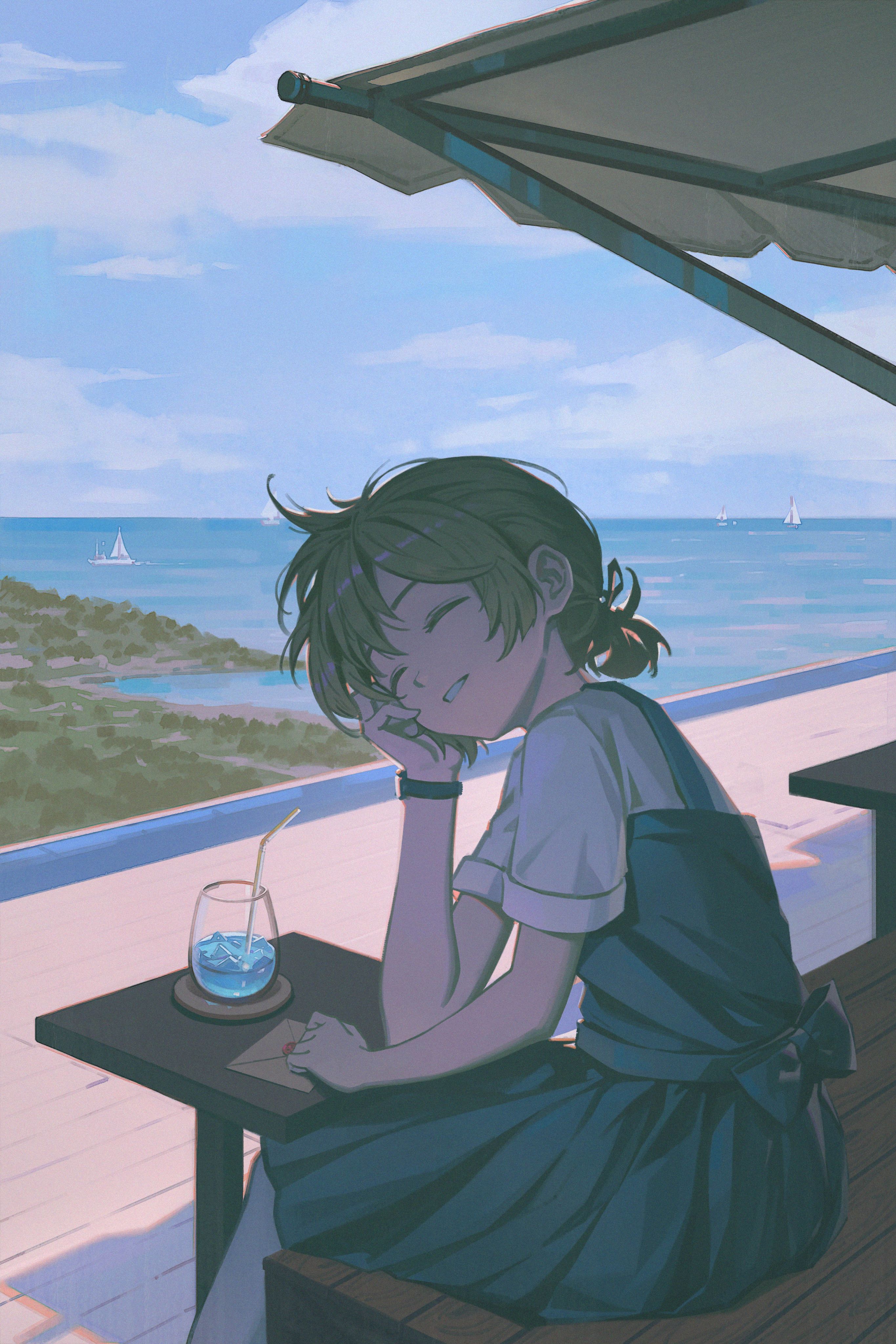 pixiv,二次元,绘画,壁纸,美少女
