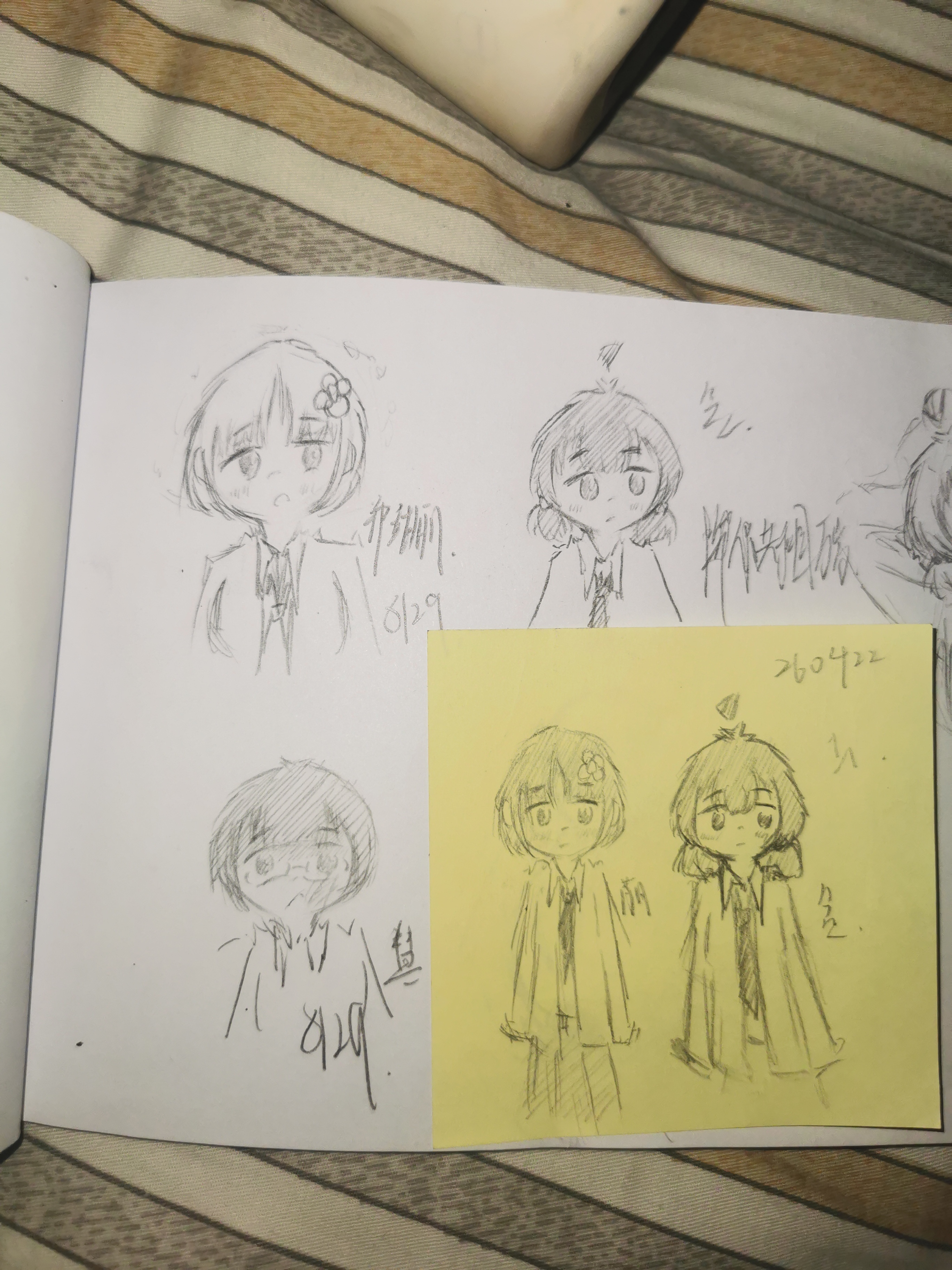 日常,摸鱼,一次性发完,OC,绘画