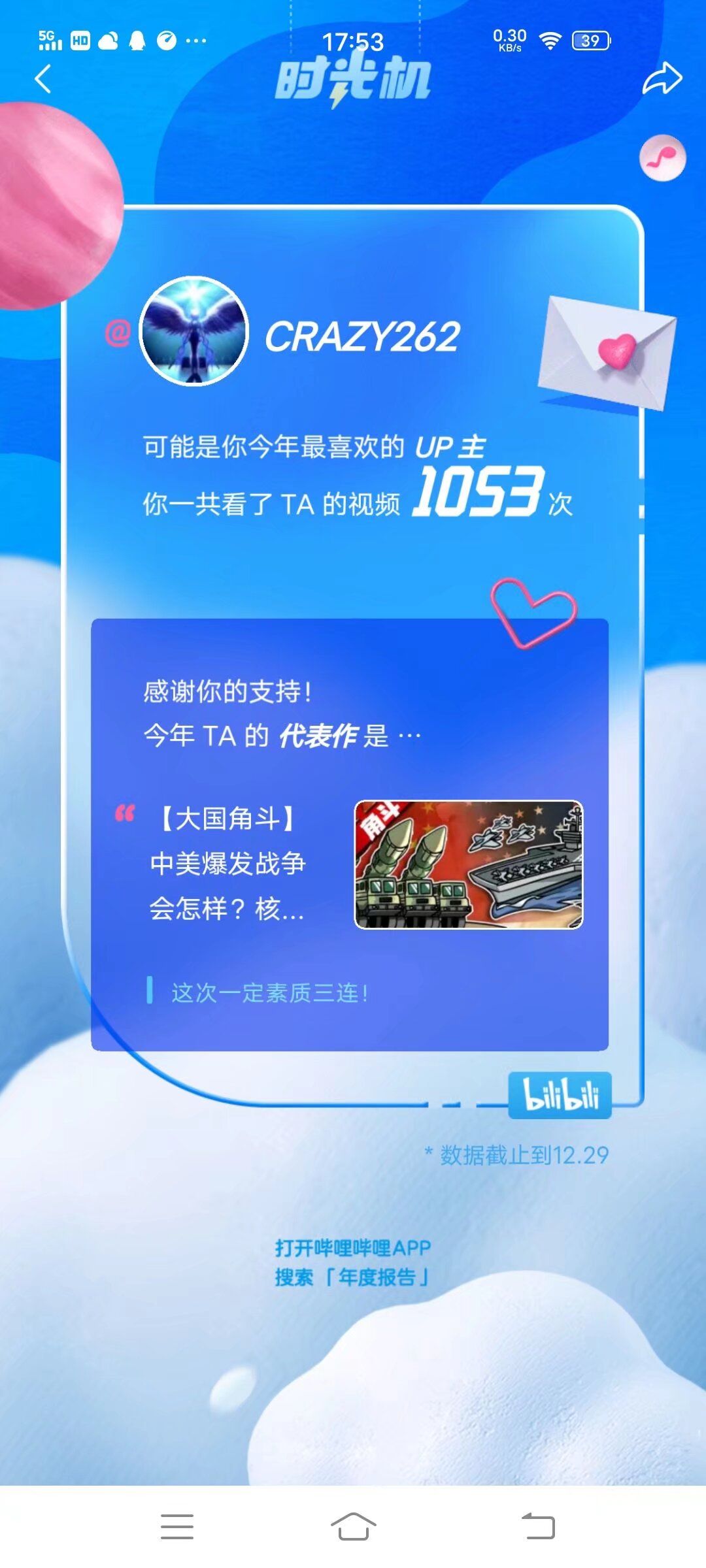 哔哩哔哩,年度报告,神鸟千凤