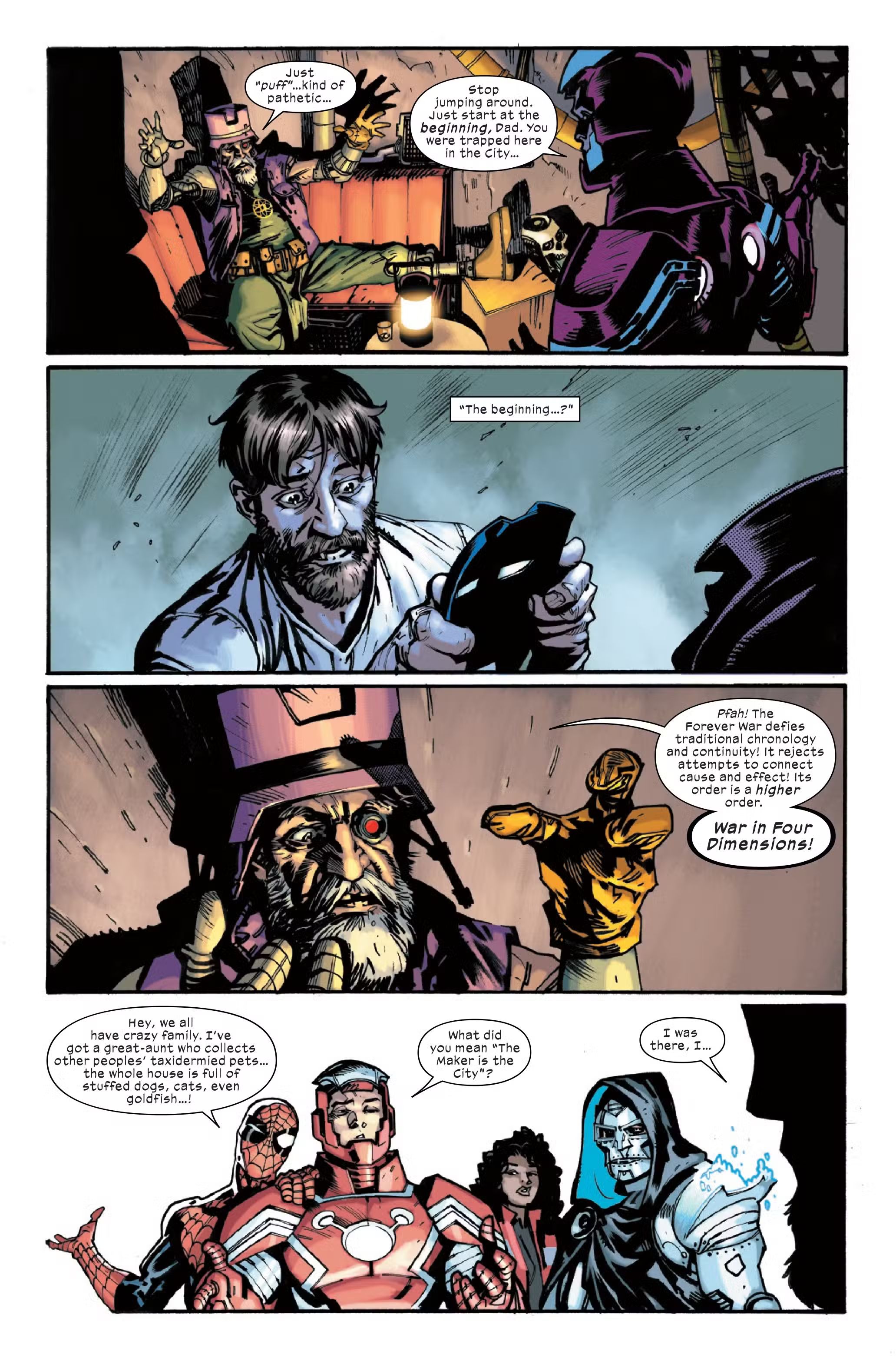 漫威,漫威漫画,美漫,漫画,动漫,终极宇宙,终极战队,绘画,造物主,ACG