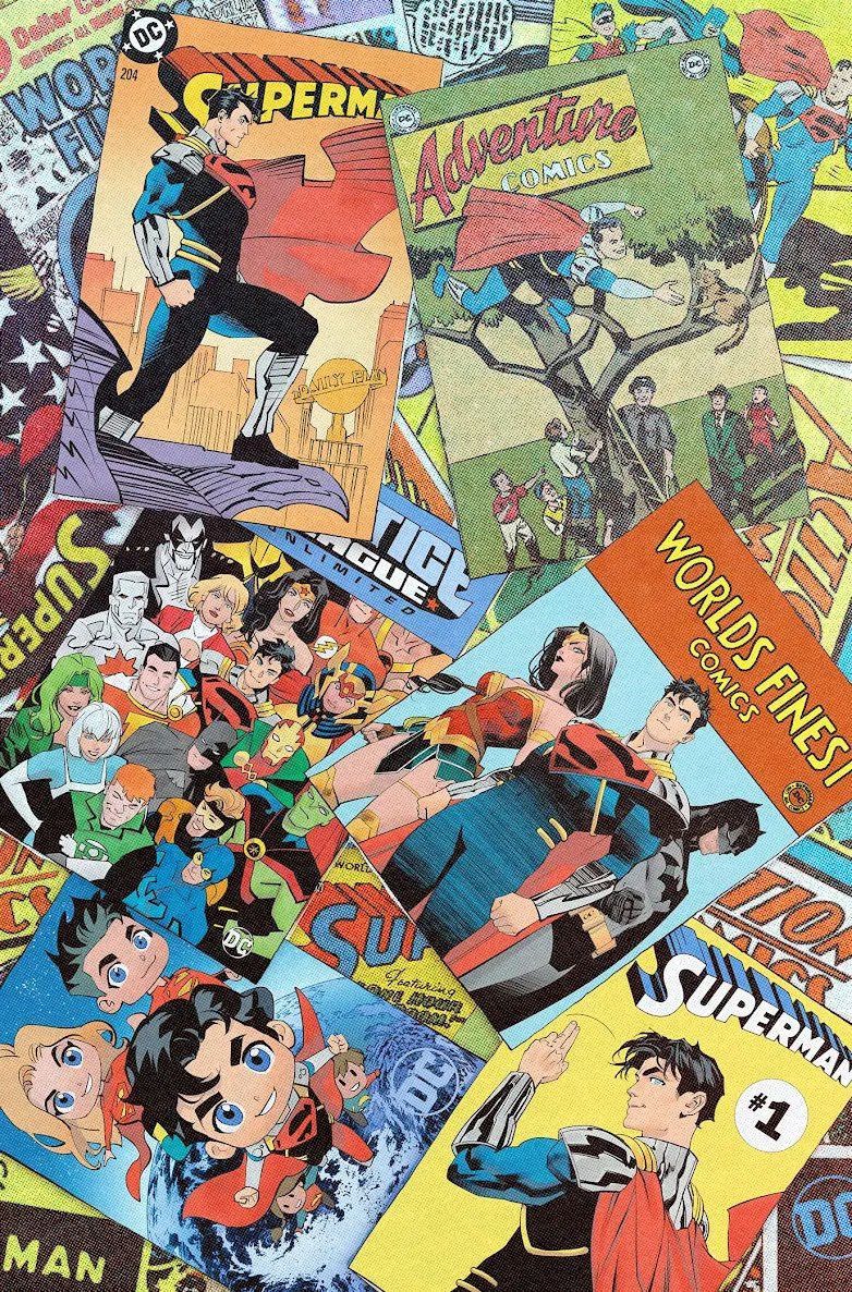 DC,DC漫画,美漫,漫画,动漫,超级英雄,正义联盟,超人,至尊小超人,绘画