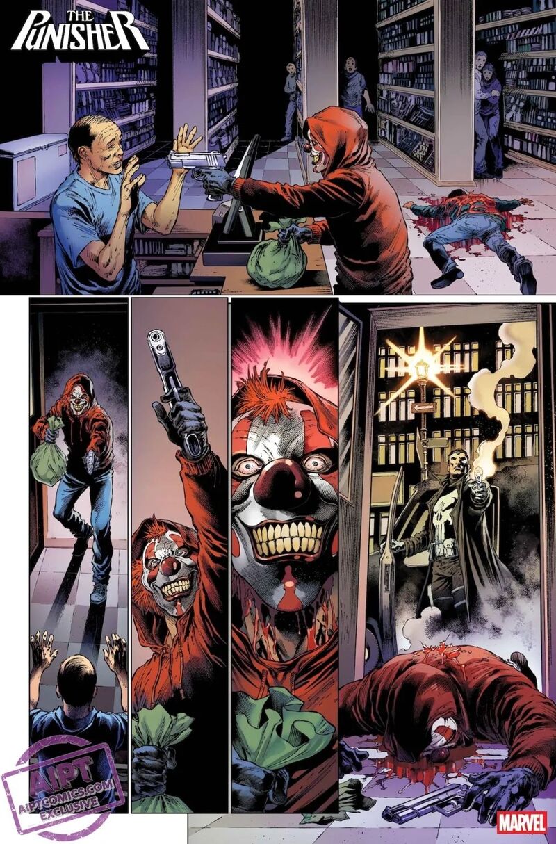 漫威,漫威漫画,美漫,漫画,动漫,超级英雄,绘画,惩罚者,金并,ACG