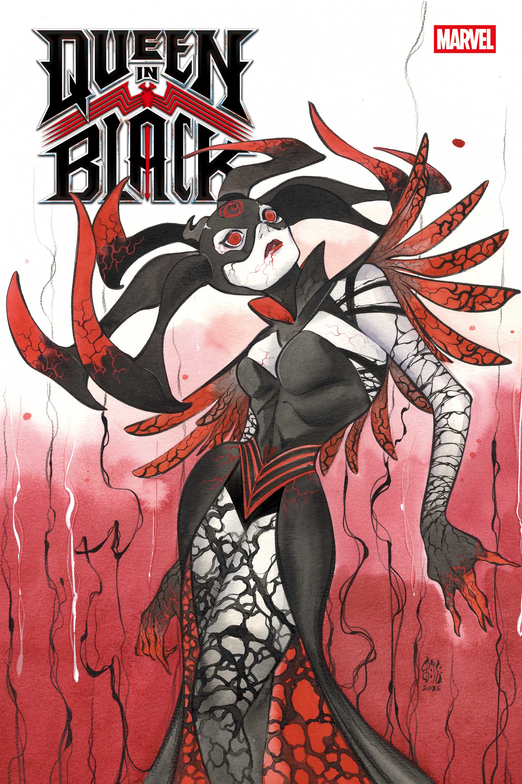 漫威,漫威漫画,美漫,超级英雄,海拉,共生体之神,美图,壁纸,绘画,二次元