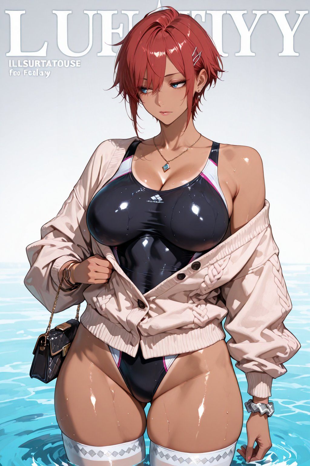 AI,竞速泳衣,泳衣