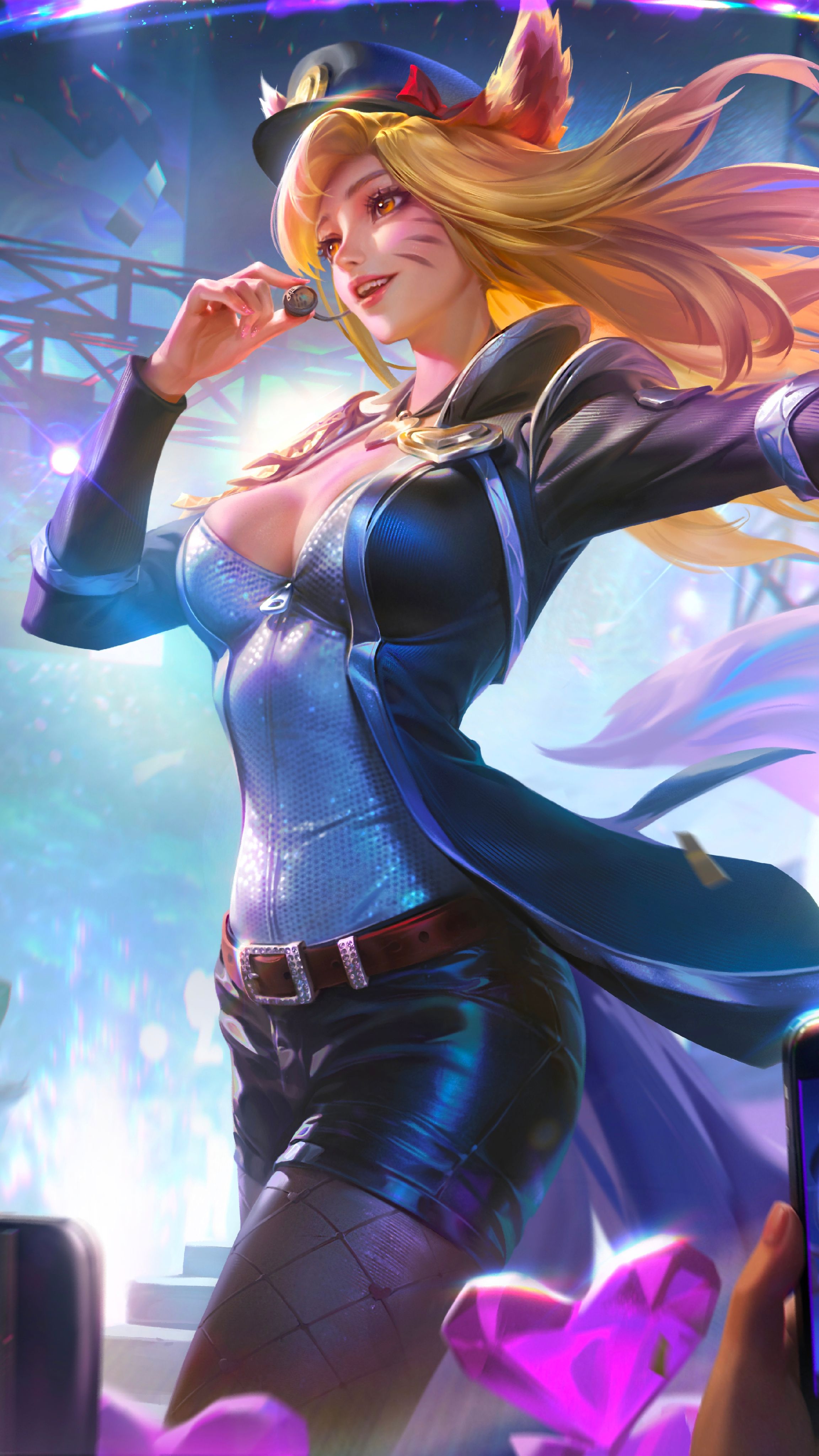 英雄联盟,电子竞技,阿狸,壁纸,原画