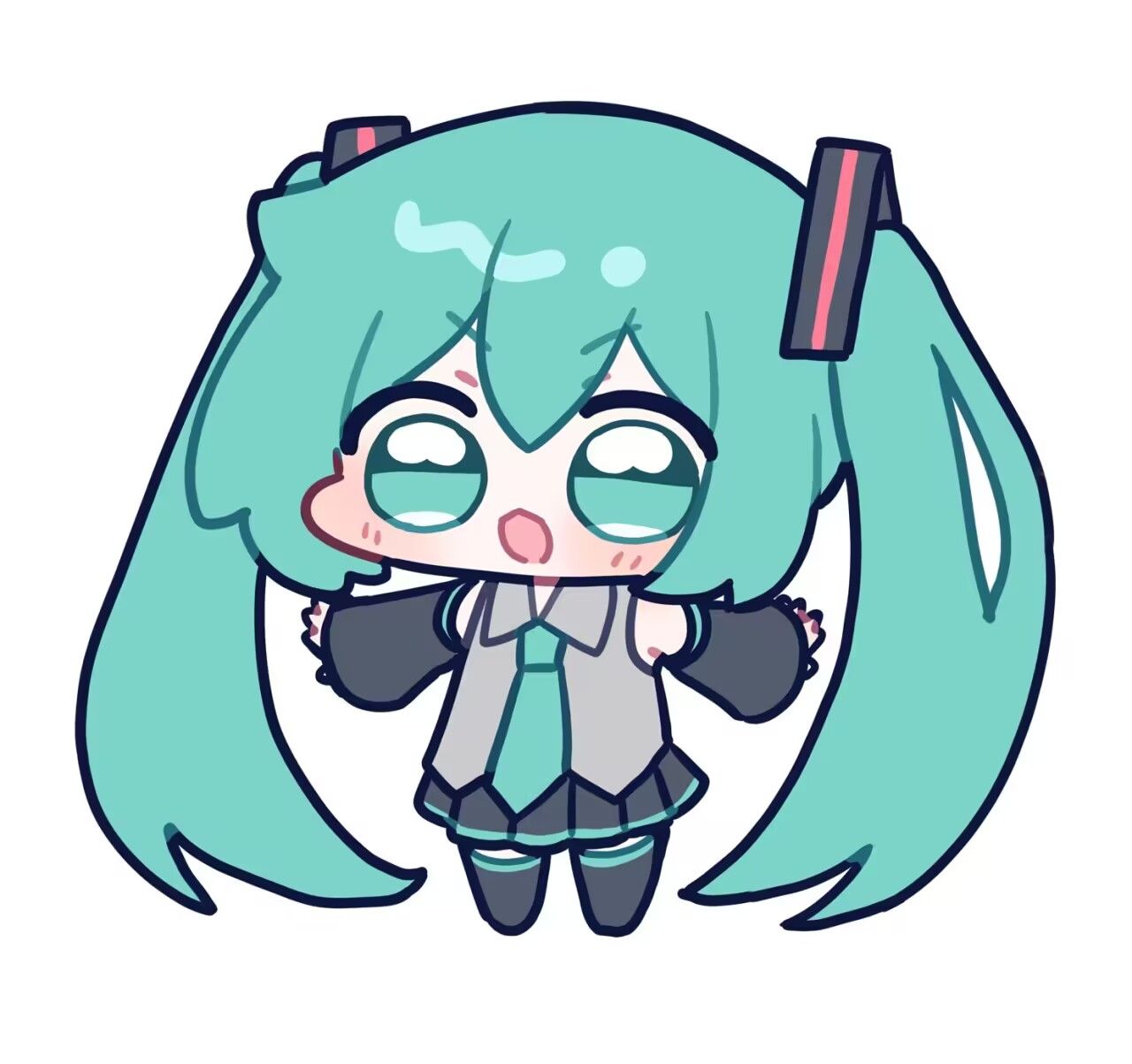 初音未来,表情包