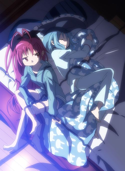 魔法少女小圆,魔法少女,美树沙耶香,佐仓杏子,美图,壁纸,绘画,插画,动漫壁纸,动漫美图