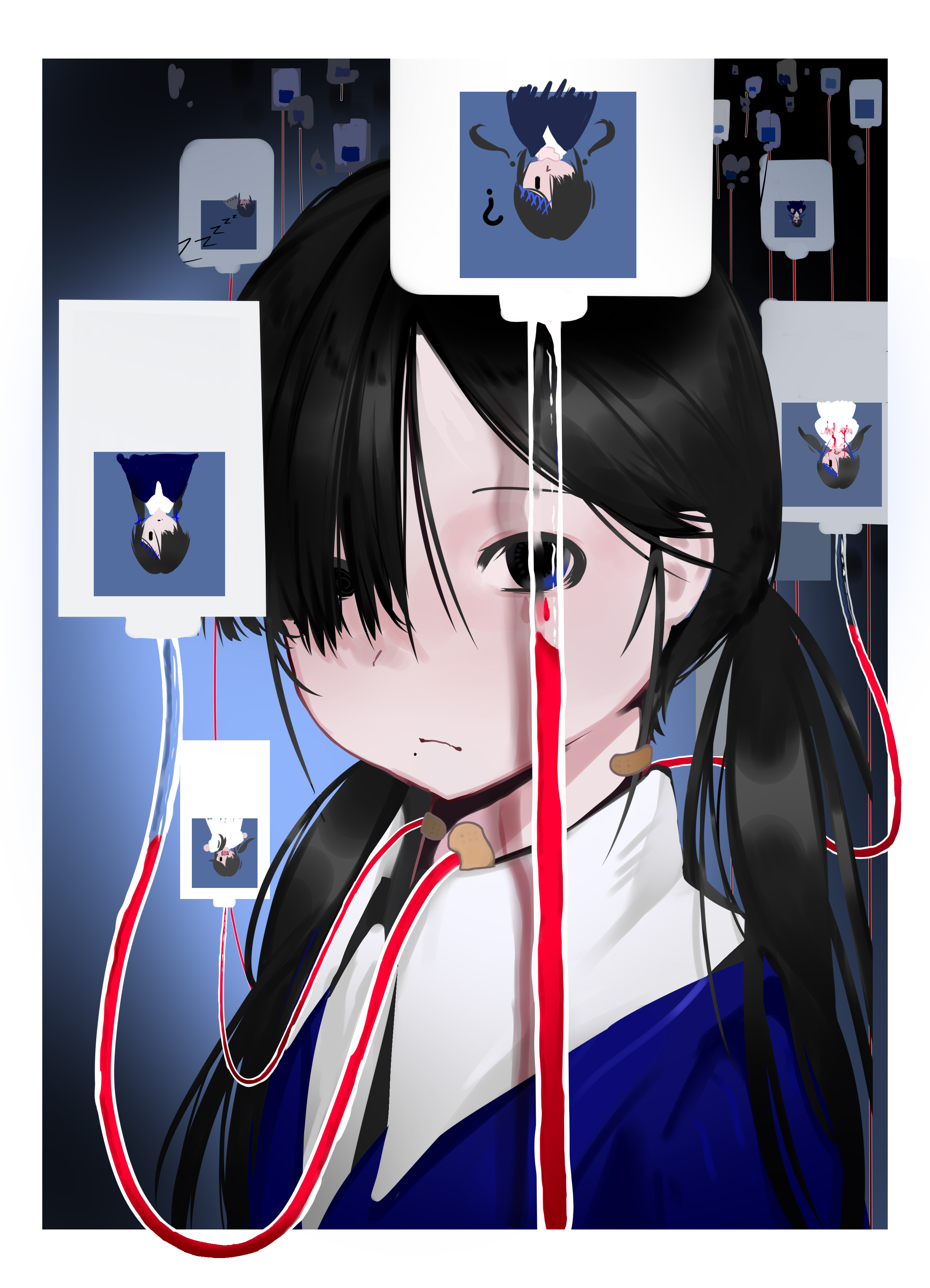 板绘,自设,尘星星星星星,sai2,绘画