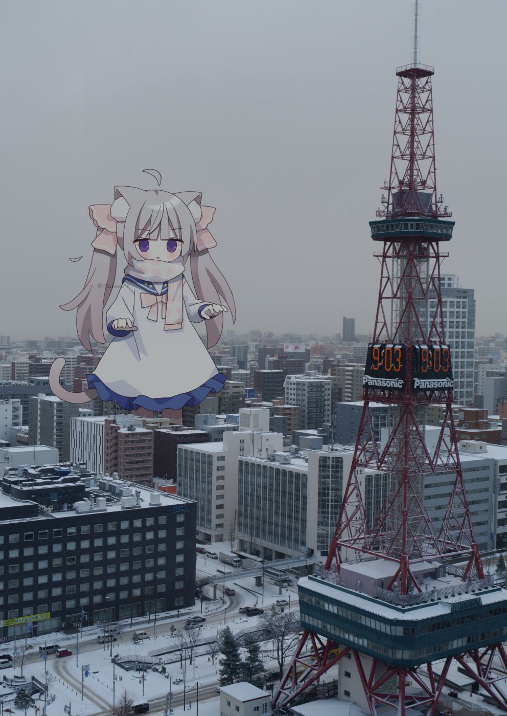 pixiv,猫娘,二次元,绘画,壁纸,美少女