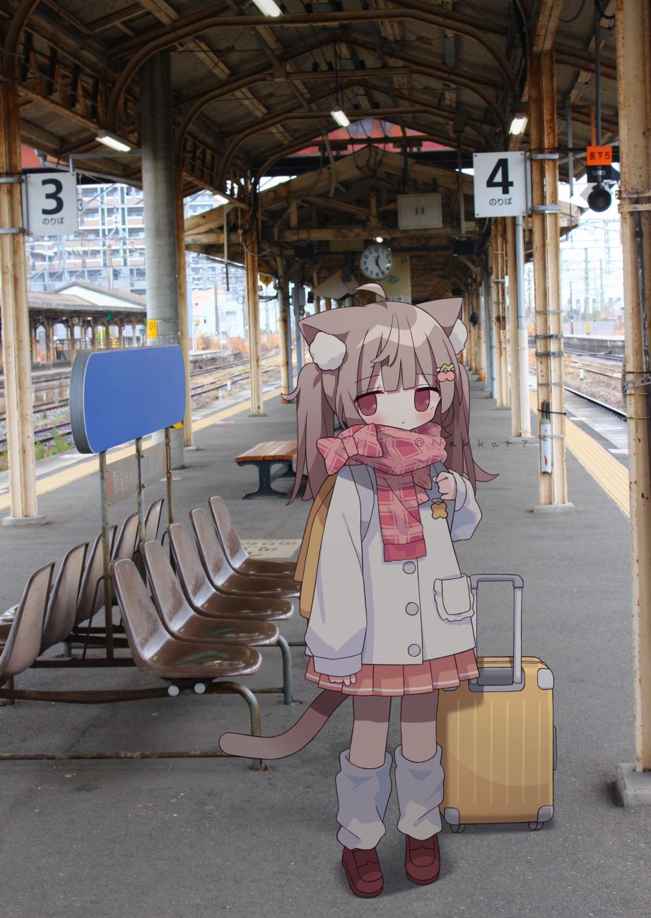 二次元,pixiv,猫娘,美少女,可爱,绘画,壁纸