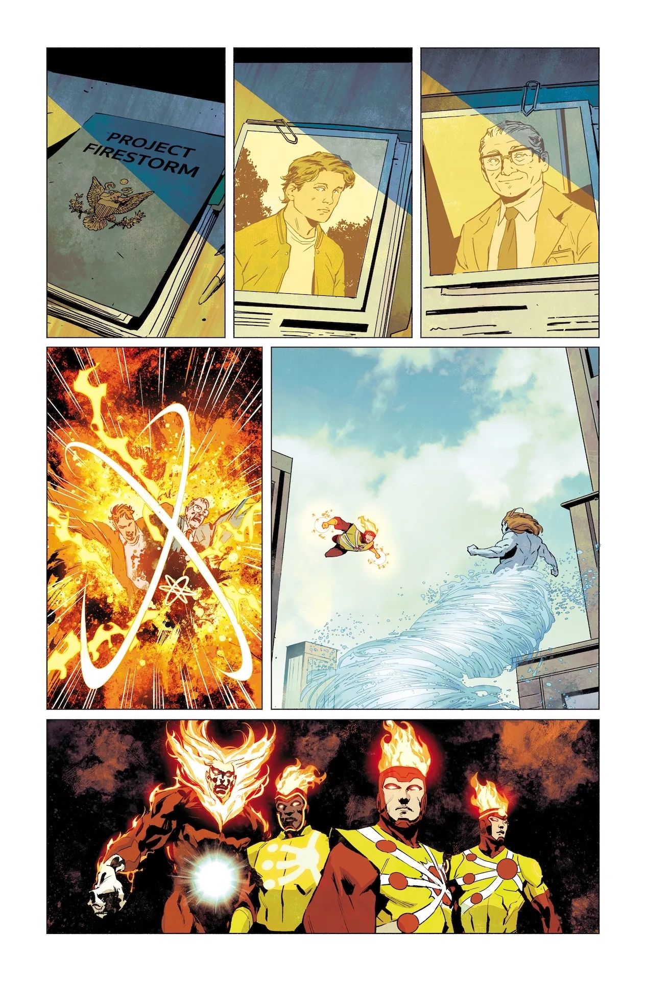 DC,DC漫画,美漫,漫画,正义联盟,火风暴,超级英雄,动漫,绘画,壁纸