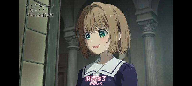 与你相恋到生命尽头,与你相恋到世界尽头,动画,动漫,番剧,百合,二次元,ACG