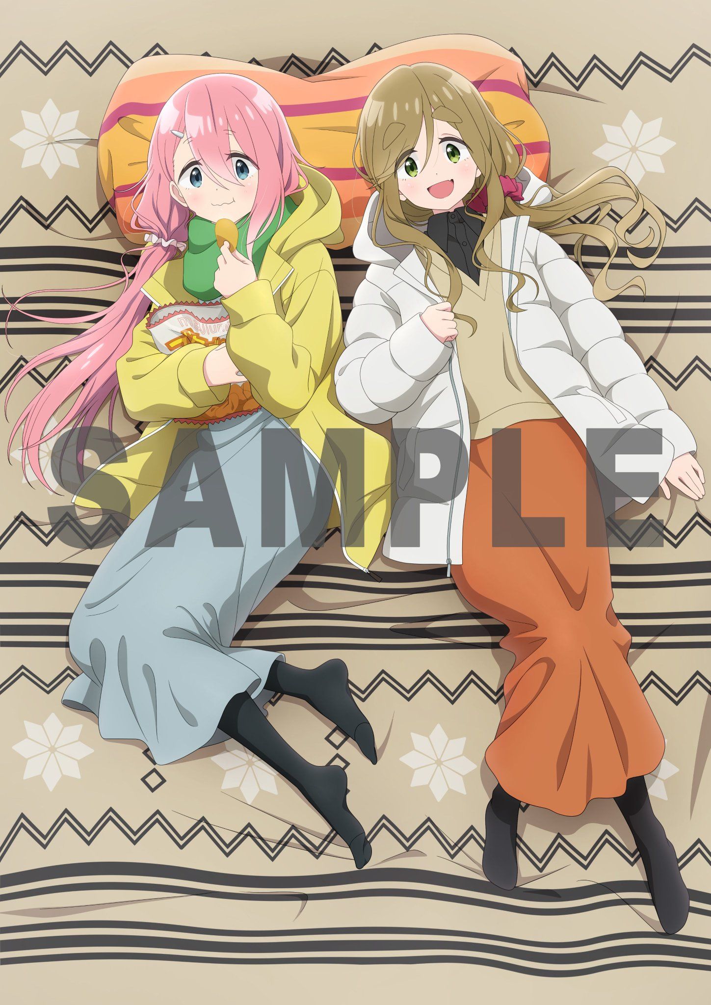 摇曳露营,摇曳露营第三季,芳文社,各务原抚子,志摩凛,犬山葵,土岐绫乃,动漫美图,美图,绘画,插画,动漫专区,ACG