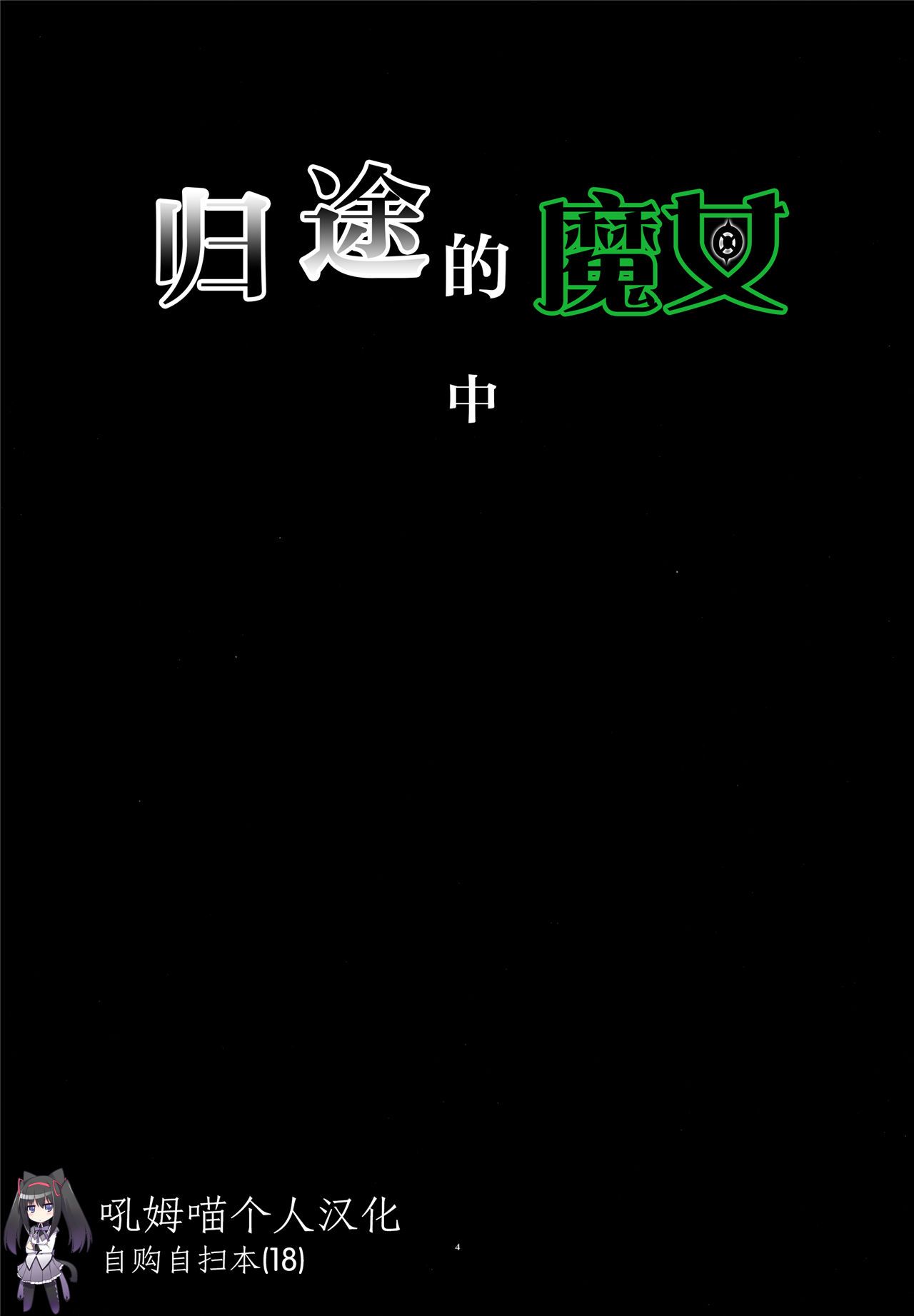 魔法少女小圆,同人,漫画,归途的魔女