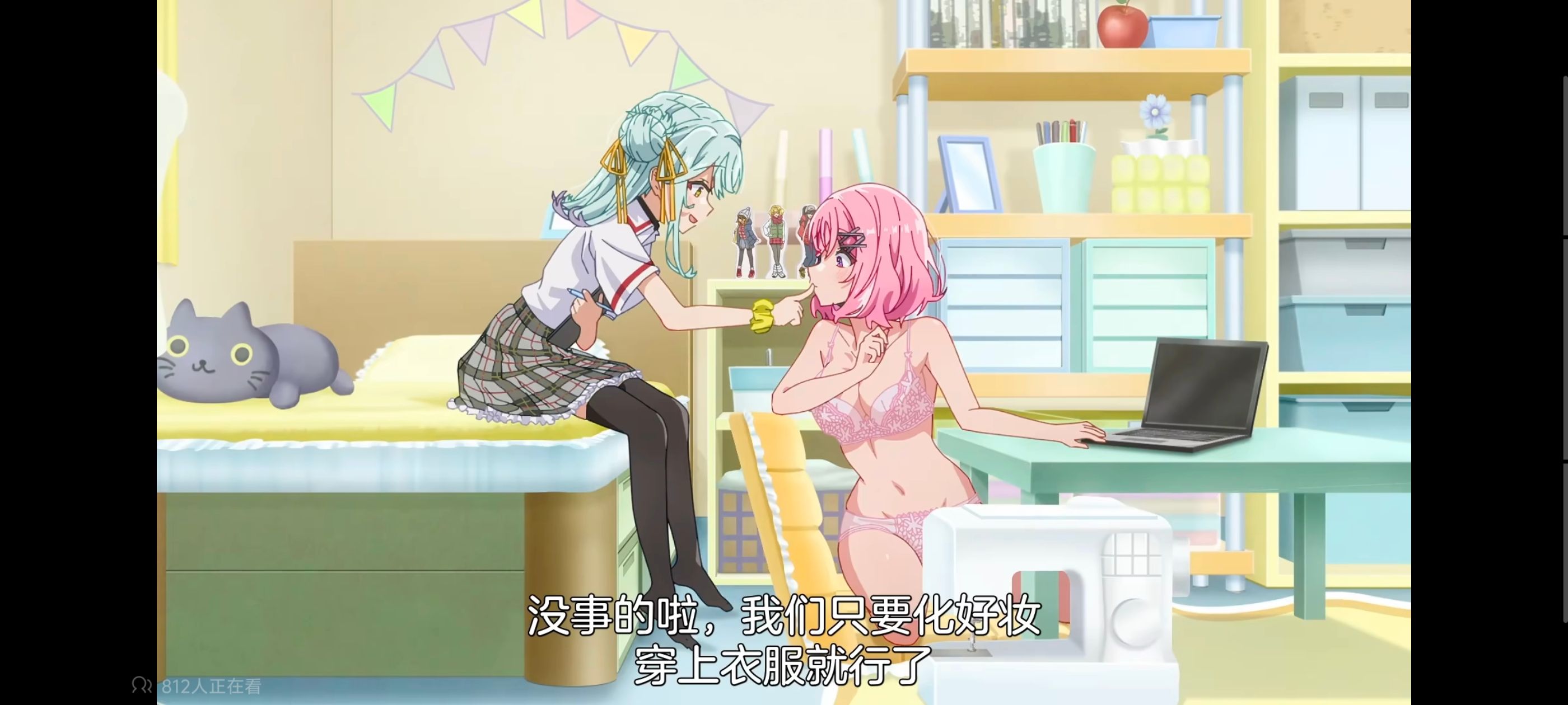 我怎么可能成为你的恋人不行不行,百合,百合动漫,动画,动漫,番剧,ACG