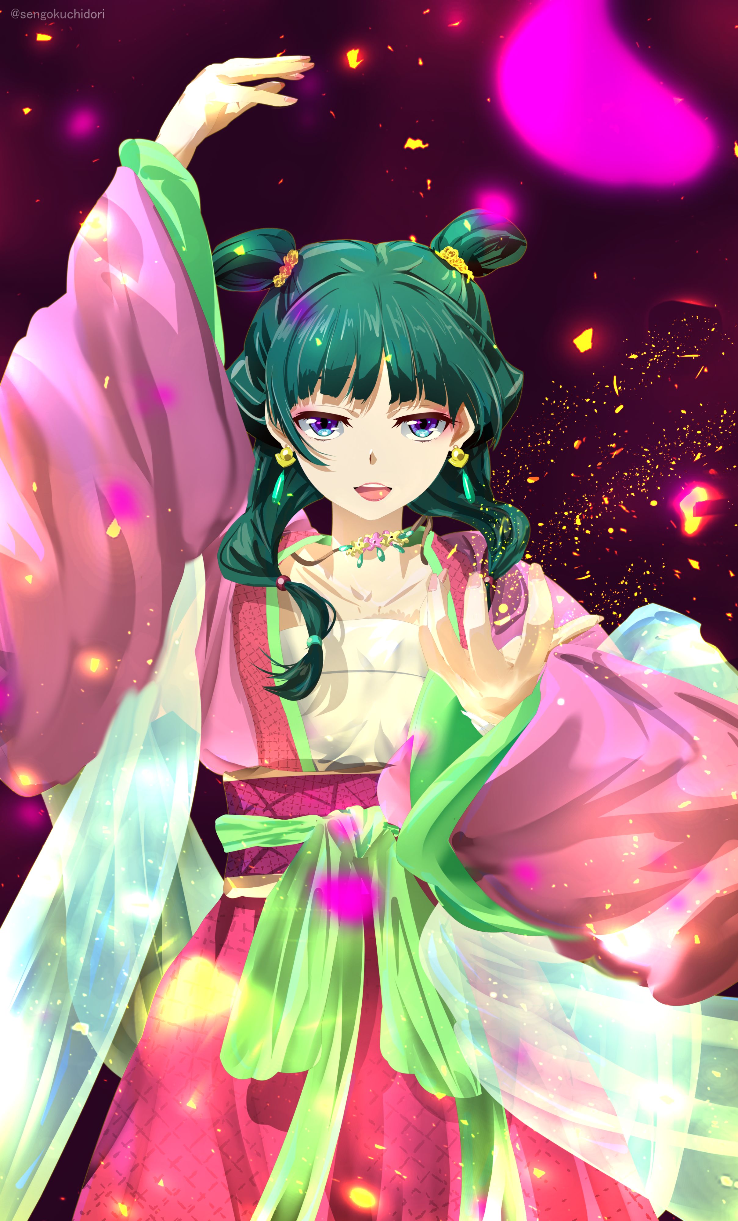 药屋少女的呢喃,药师少女的独语,猫猫,动漫壁纸,动漫美图,美图,壁纸,绘画,插画,推特,画师推荐,二次元美图