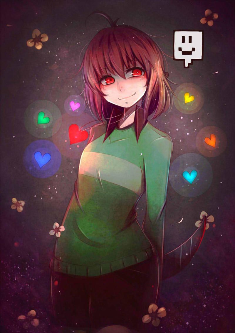 传说之下,UNDERTALE,CHARA,猹,美图,壁纸,绘画,插画,deviantart,画师推荐