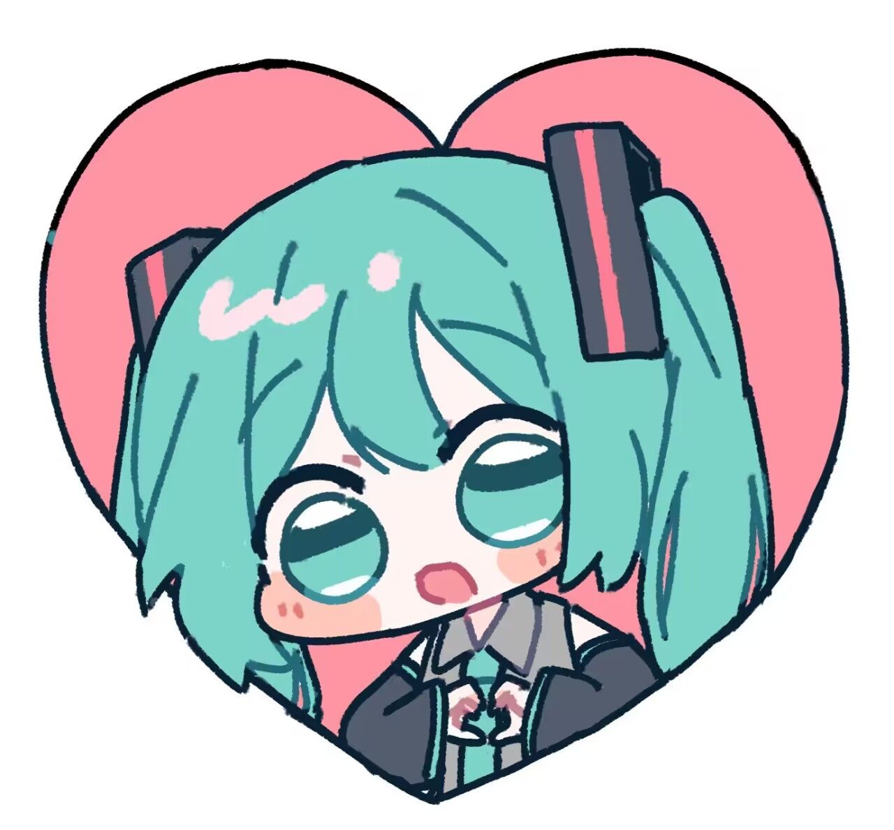 初音未来,表情包