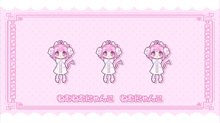 nekomo,ねこも,画师,像素,GIF,萌,可爱,萝莉