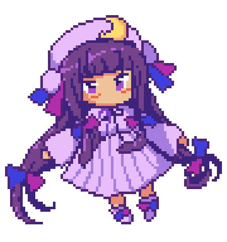 帕秋莉,绘画,东方