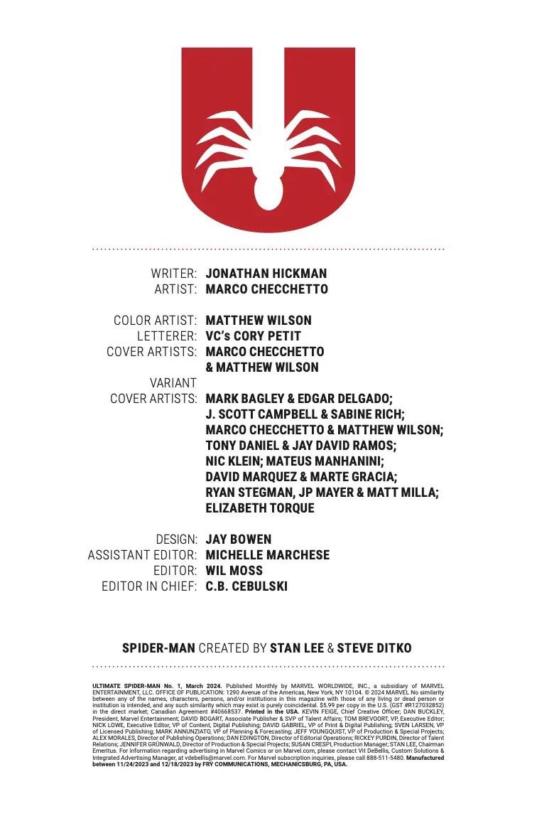 漫威,漫威漫画,美漫,美漫期刊,漫画,漫画资讯,终极蜘蛛侠,终极宇宙,蜘蛛侠,超级英雄,ACG资讯,ACG