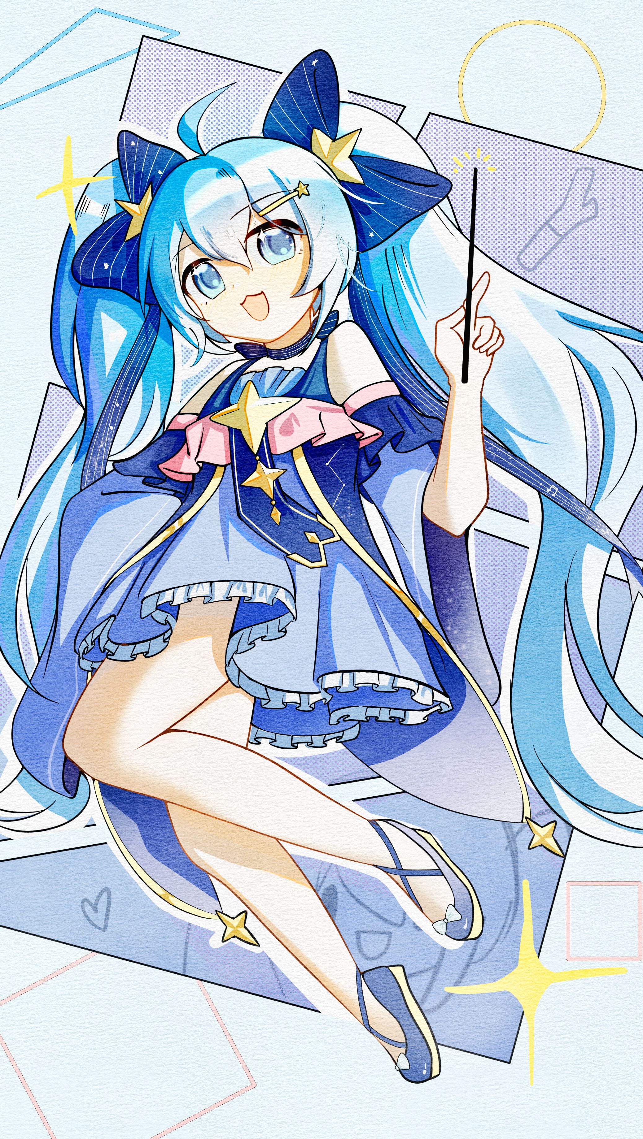 初音未来,雪初音,绘画