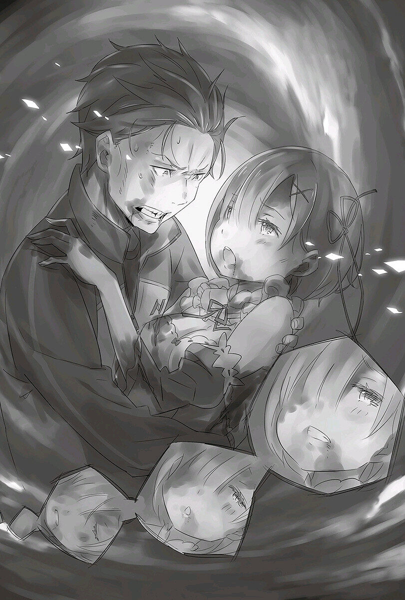 轻小说,从零开始的异世界生活,插画