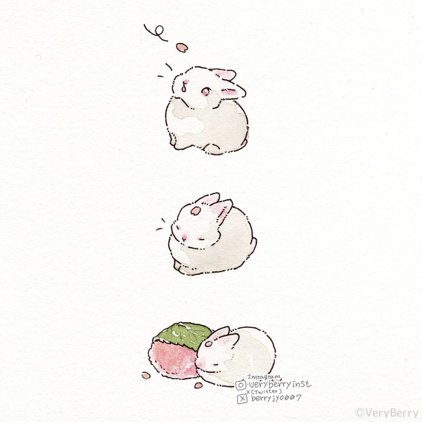 pixiv,萌宠,兔子,漫画