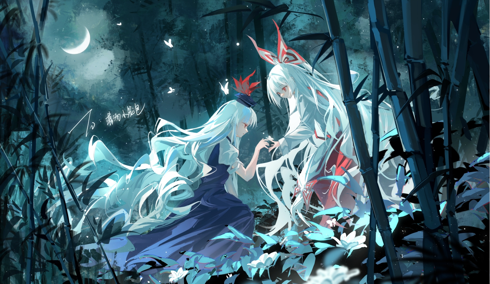 爱丽丝,十六夜咲夜,魔理沙,上白泽慧,藤原妹红,蕾米莉亚,秦心,古明地,霍青娥