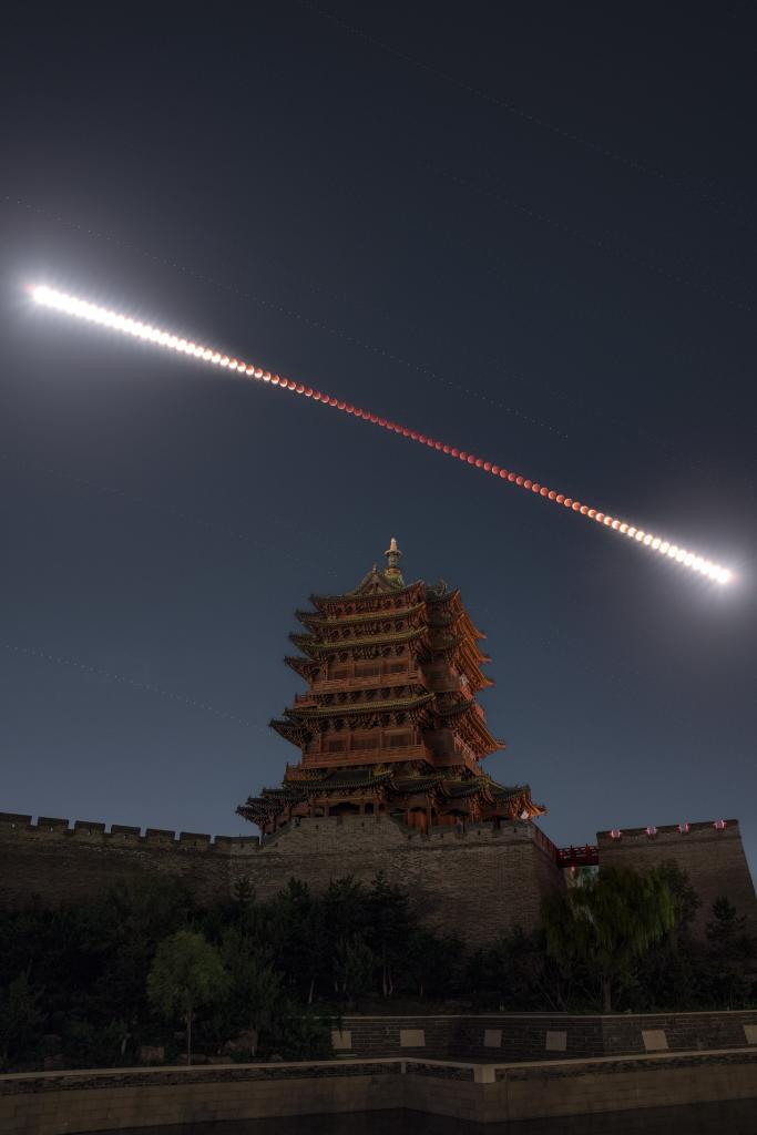 元宵节,月全食,红月,血月