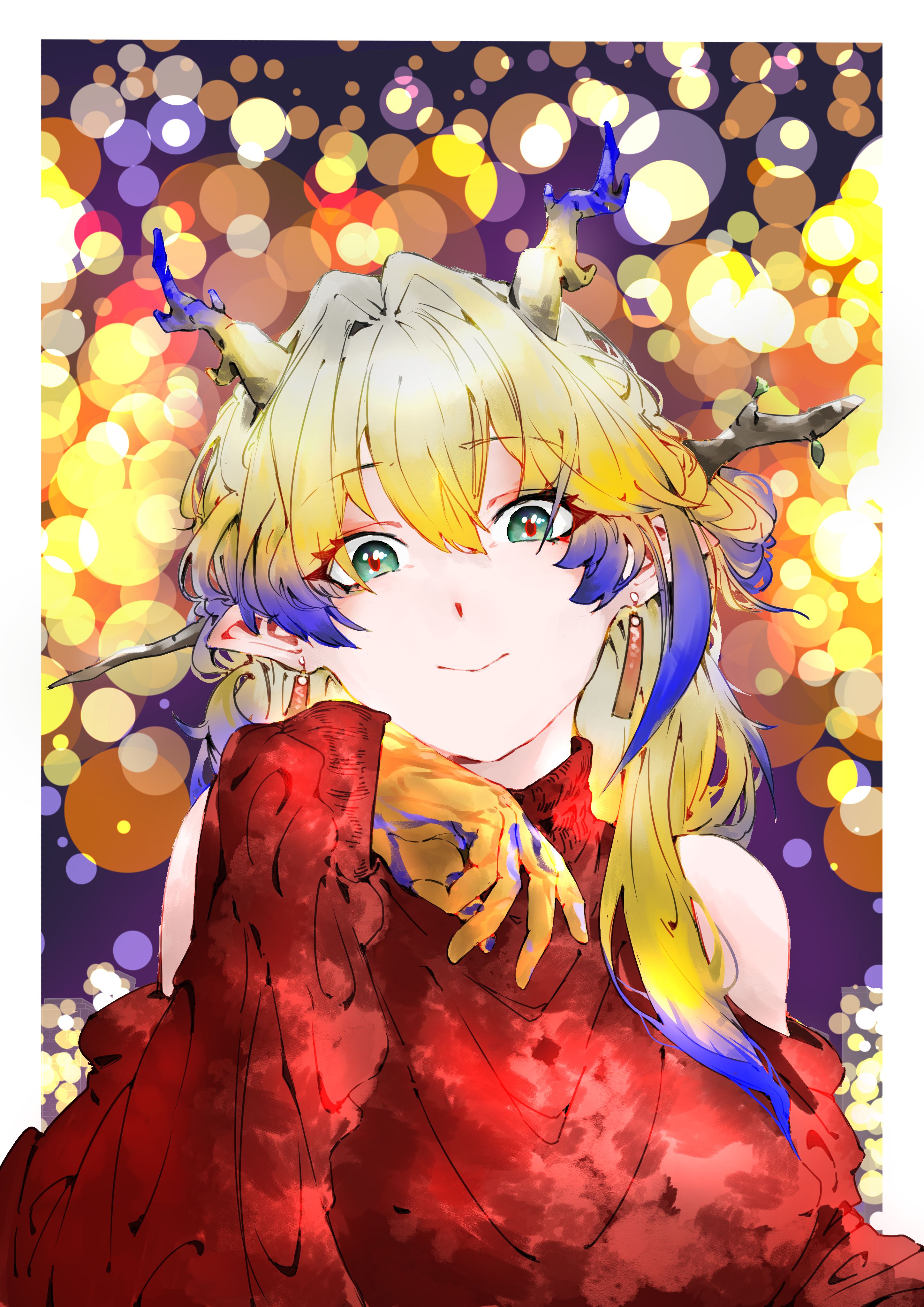 黍,春节,拜年,明日方舟,同人,插画