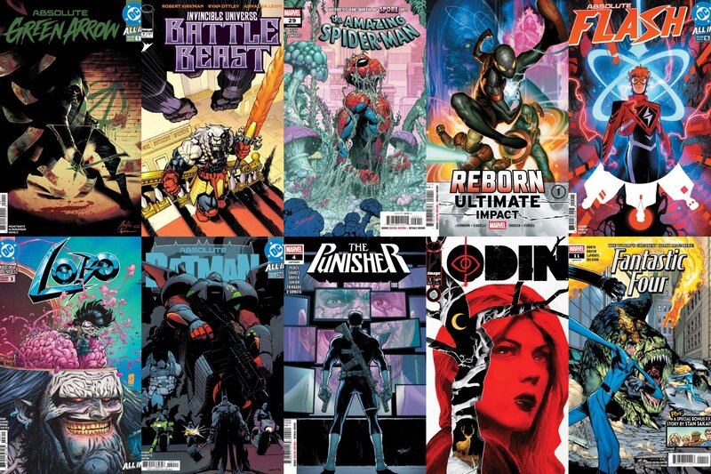 DC,image,漫威,漫画,美漫,动漫,ACG,绝对绿箭侠,狂战兽,蜘蛛侠