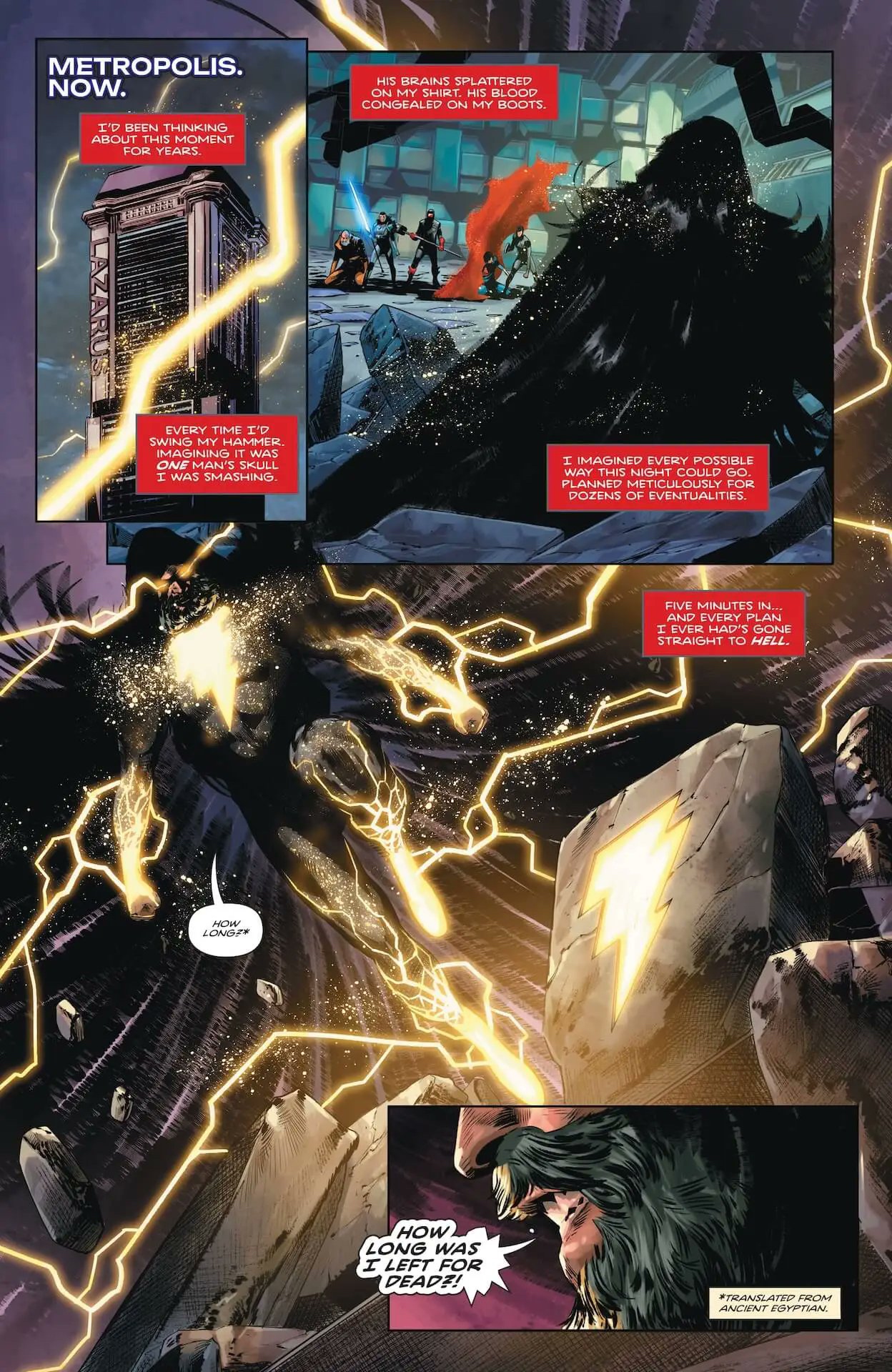 DC,DC漫画,美漫,漫画,动漫,ACG,绝对超人,超人,黑亚当,绘画