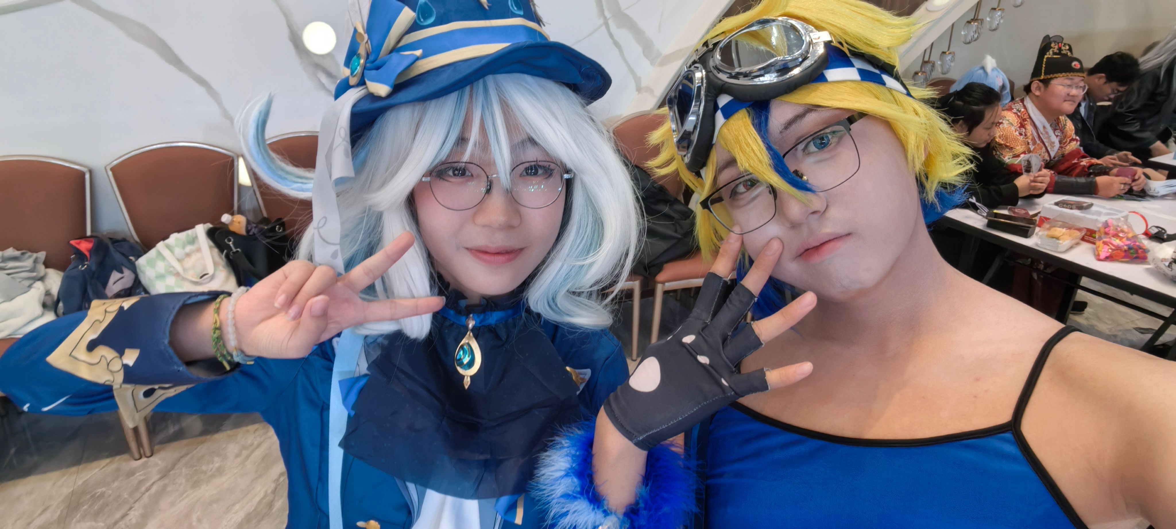 cos,cosplay,漫展,镜音连,集邮,合照