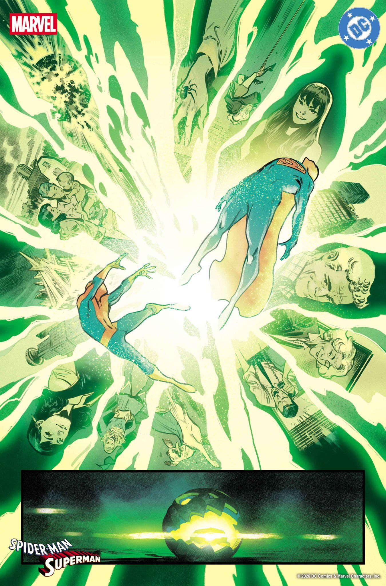 漫威,DC,美漫,漫画,动漫,超级英雄,蜘蛛侠,超人,绘画,ACG