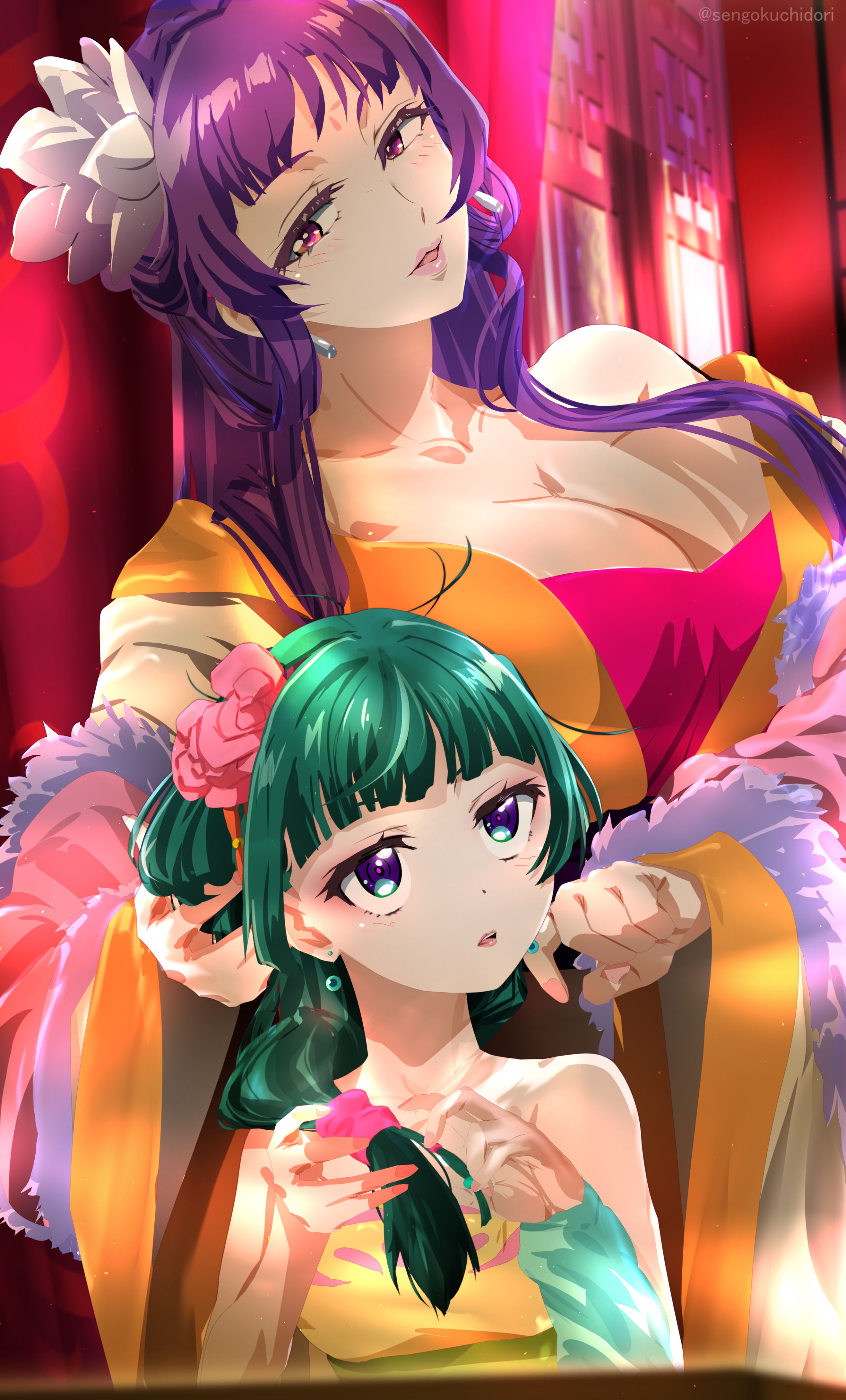 药屋少女的呢喃,药师少女的独语,猫猫,动漫壁纸,动漫美图,美图,壁纸,绘画,插画,推特,画师推荐,二次元美图