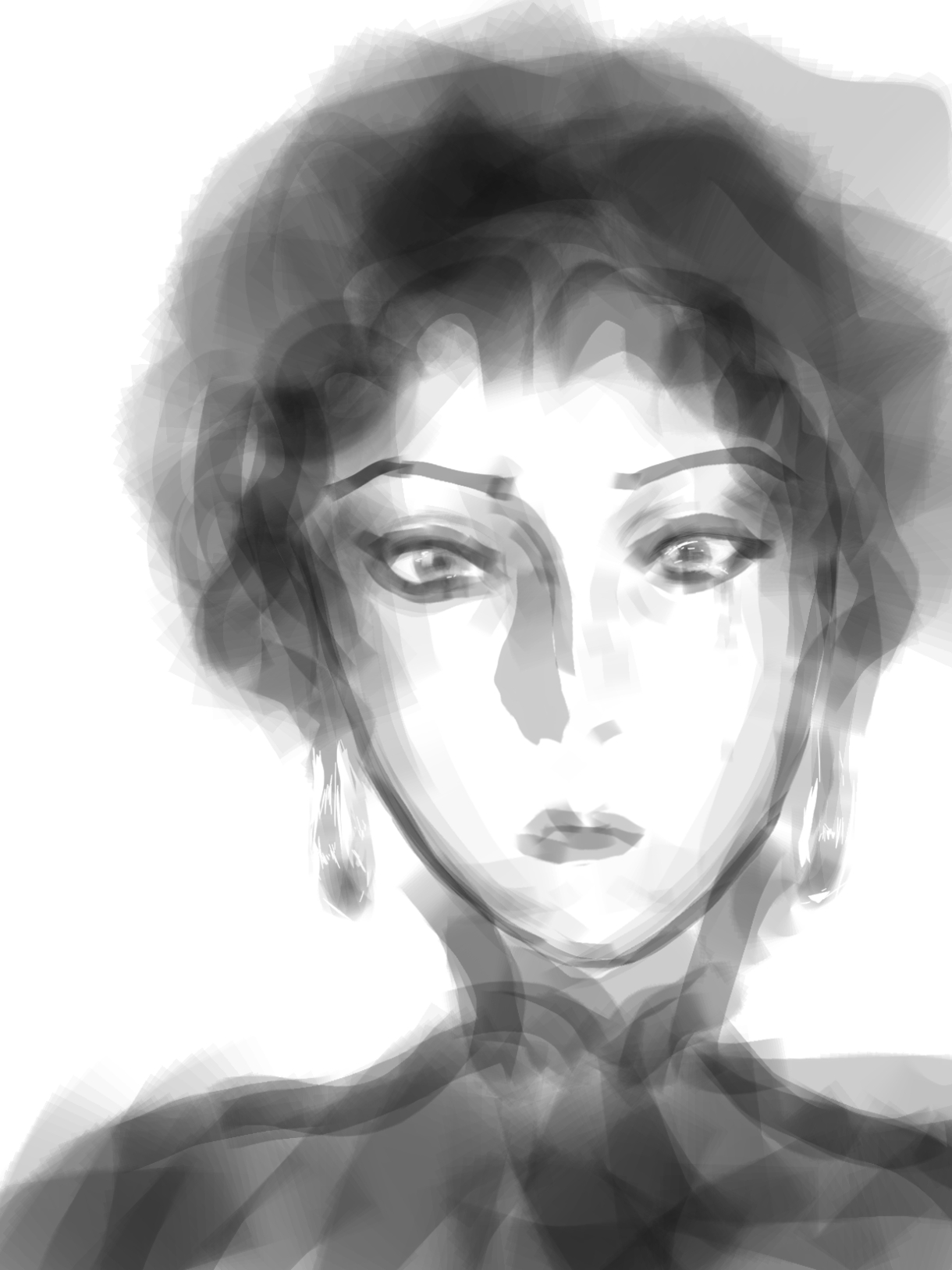 画画