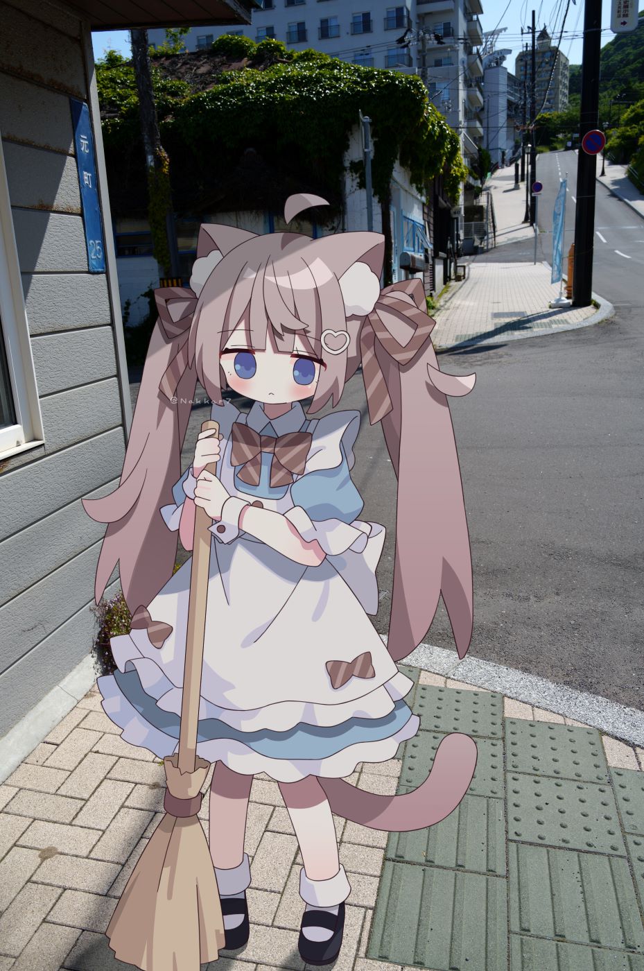 pixiv,壁纸,绘画,猫猫,二次元