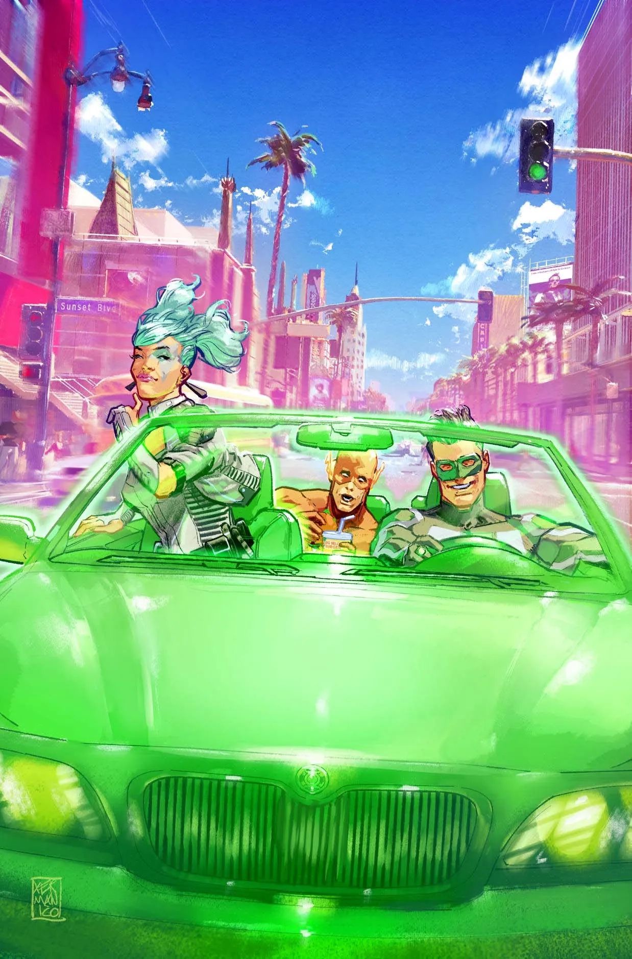 DC,DC漫画,美漫,漫画,动漫,绿灯侠,灯侠,绘画,超级英雄,ACG