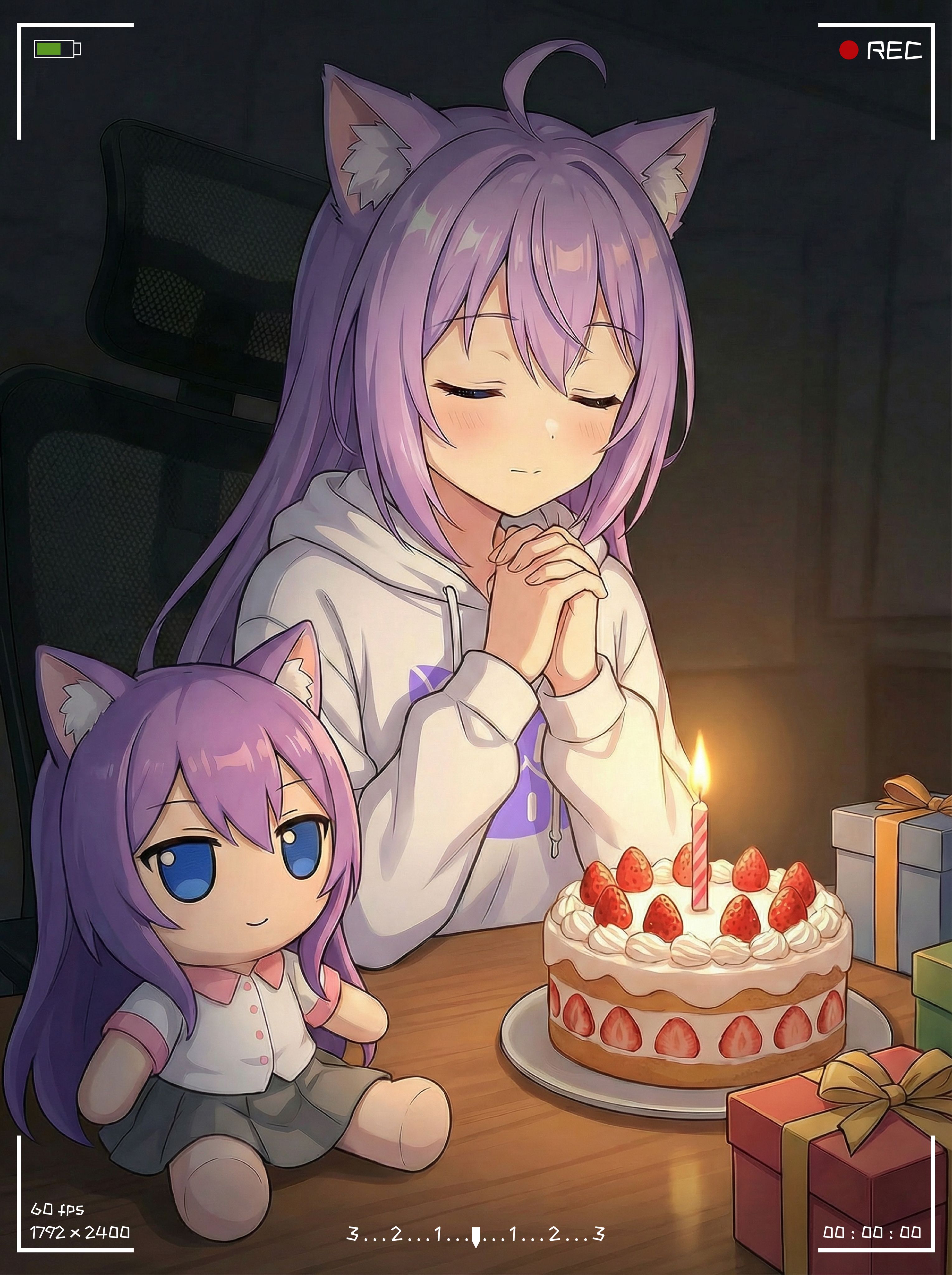 喵小奈,喵小奈过生日啦